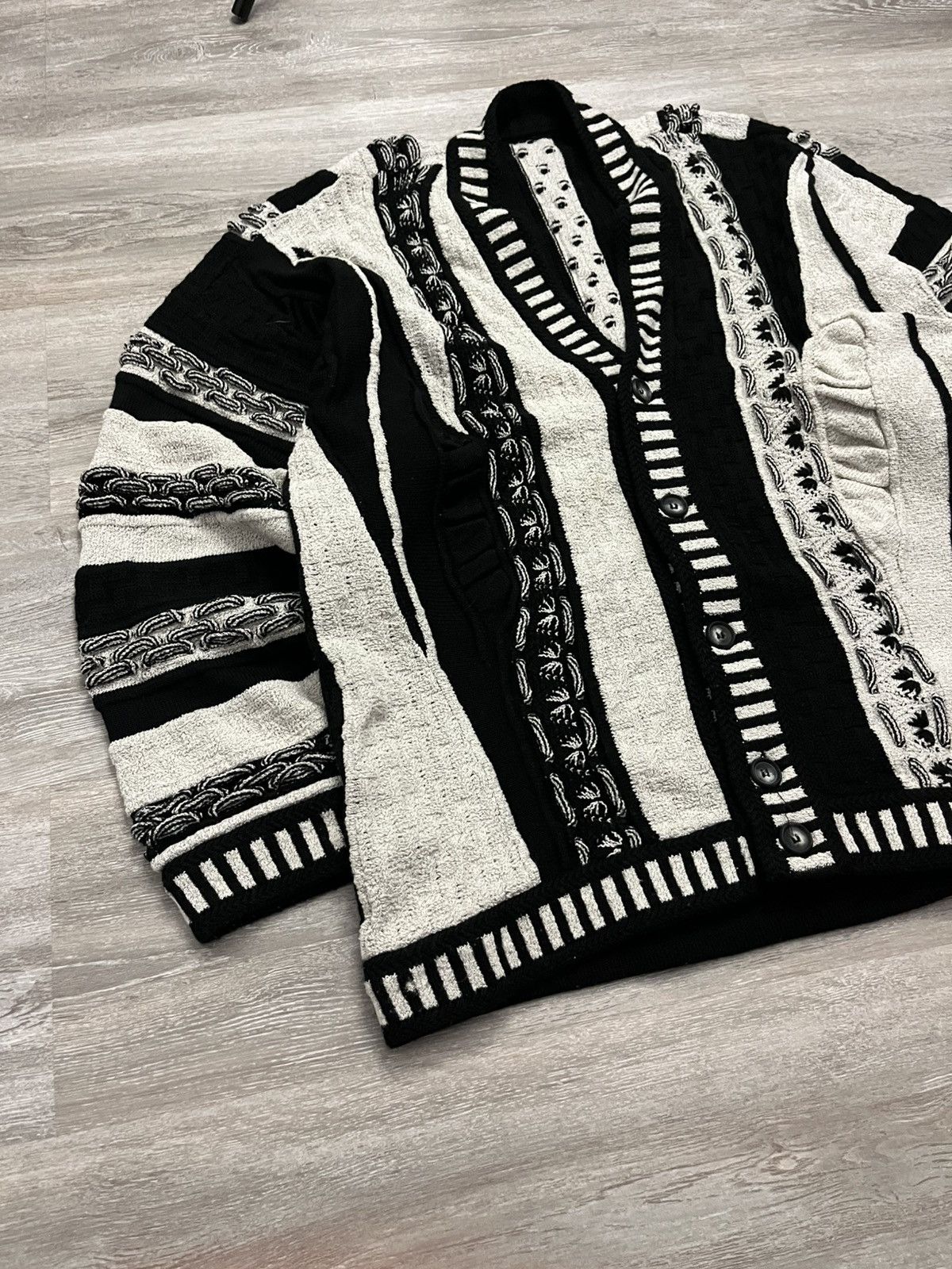 Carlo Colucci Rare Vintage 80’ 90’ CARLO COLUCCI Cardigan Sweater Size US M / EU 48-50 / 2 - 3 Thumbnail