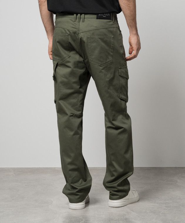 Balmain o1y0426 Cargo Pant in Military Green Size US 29 - 3 Thumbnail
