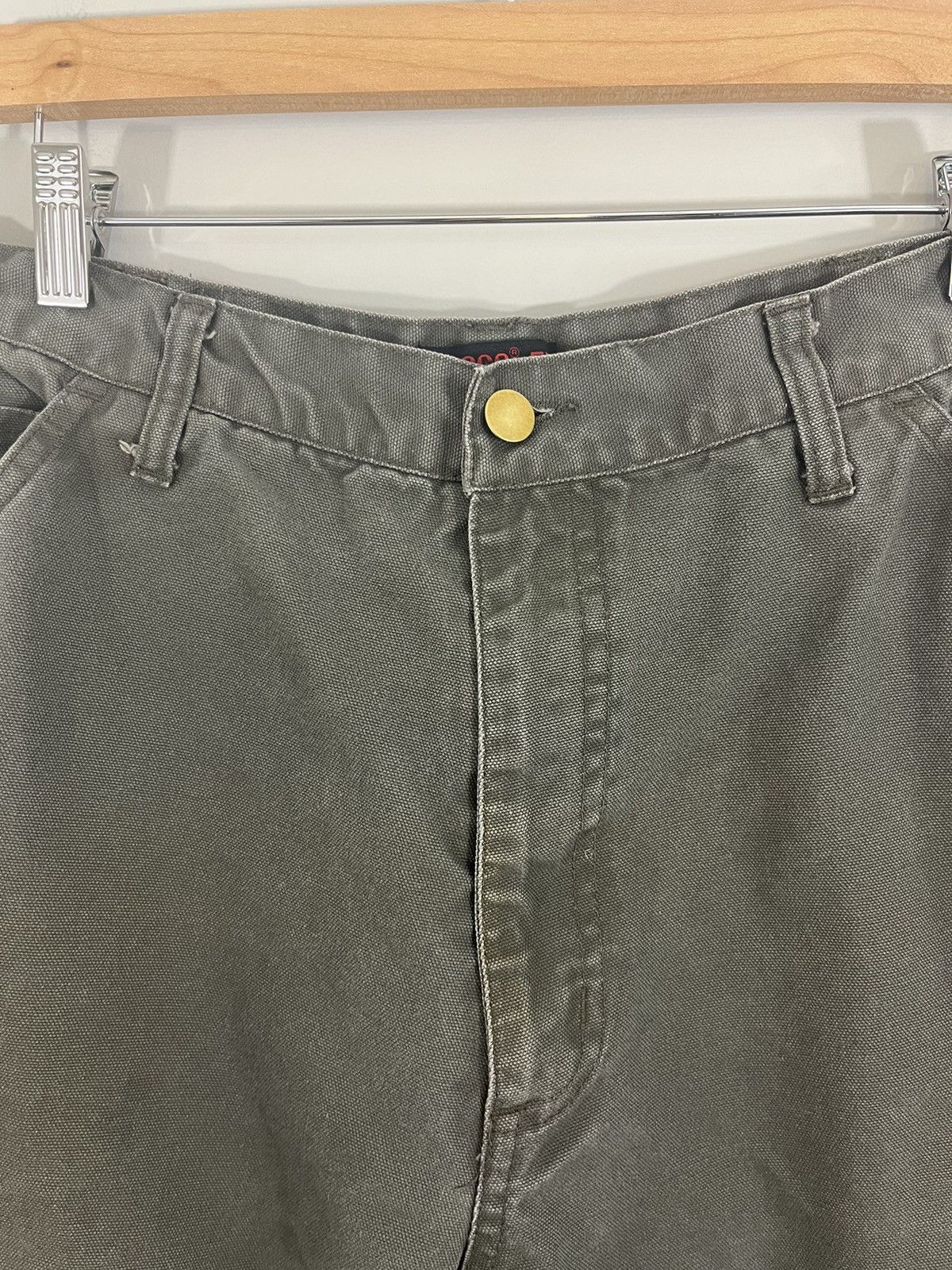 Vintage Distressed Flame Faded Carpenter Skate Pants Size US 38 / EU 54 - 6 Thumbnail