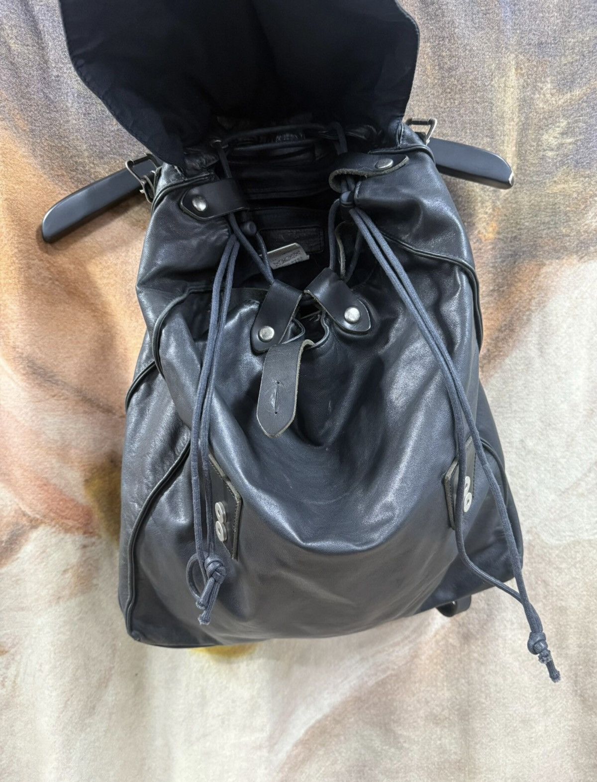 Yohji Yamamoto Yohji Yamamoto Y's Backpack in Horse Leather Size ONE SIZE - 3 Thumbnail