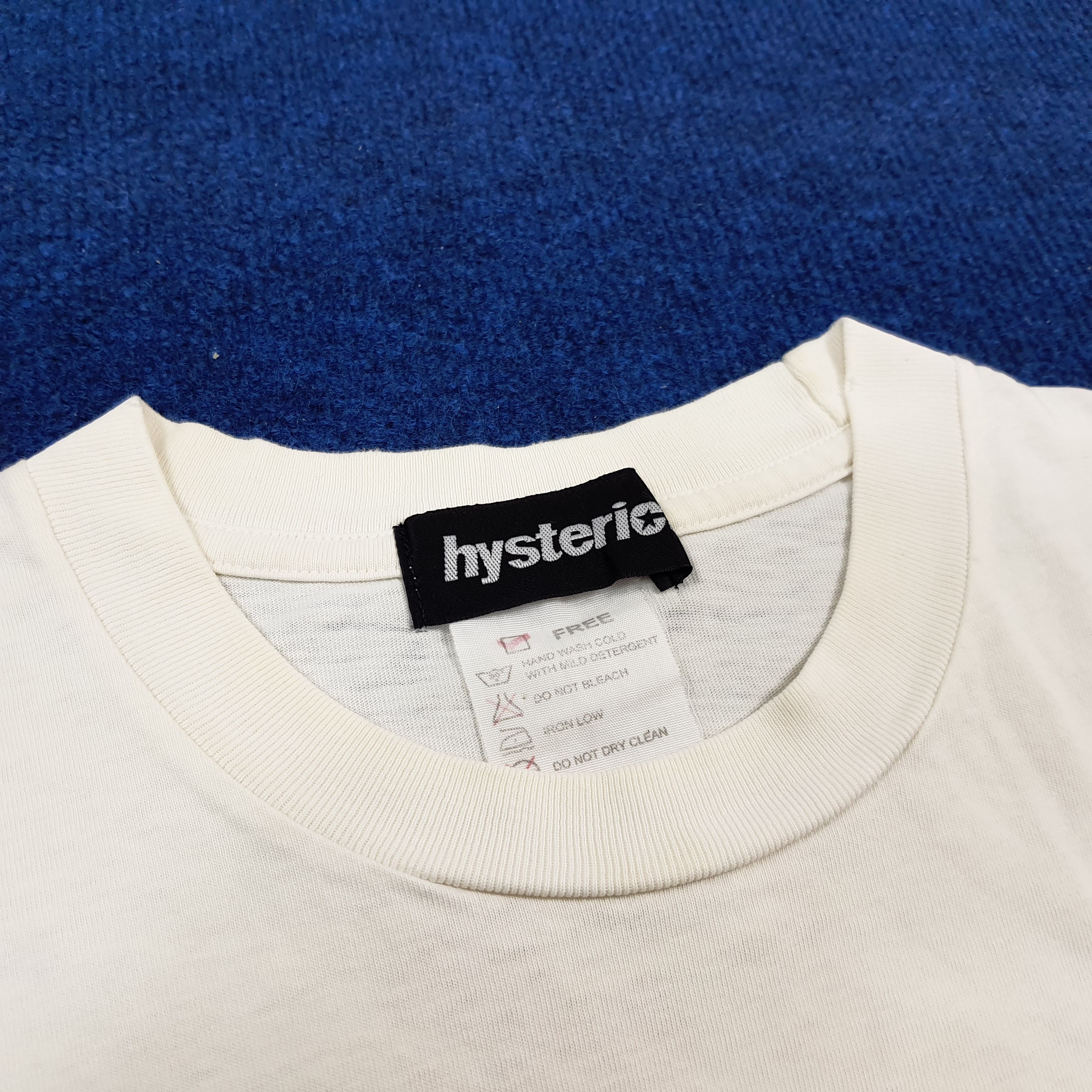Hysteric Glamour × Japanese Brand × Vintage Vintage Hysteric Glamour Raw Power Japan Brand Tshirt Size US S / EU 44-46 / 1 - 5 Thumbnail