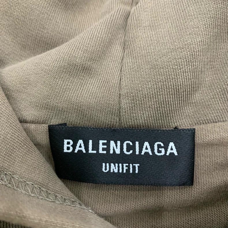Balenciaga Balenciaga Brown Sabotage Hoodie Hoodie Size US M / EU 48-50 / 2 - 6 Thumbnail