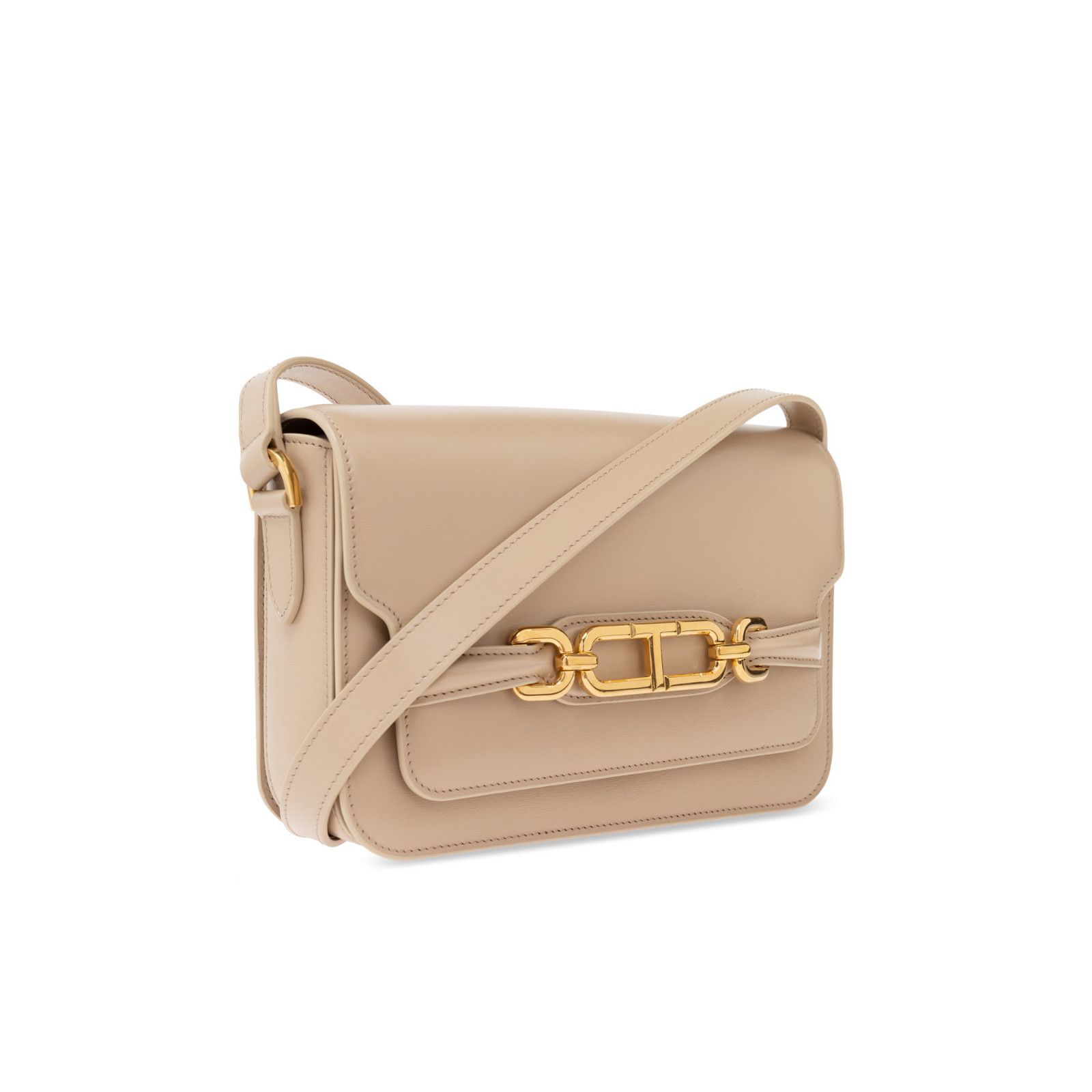 Tom Ford Tom Ford Beige Shiny Leather Shoulder Bag New Size ONE SIZE - 3 Thumbnail