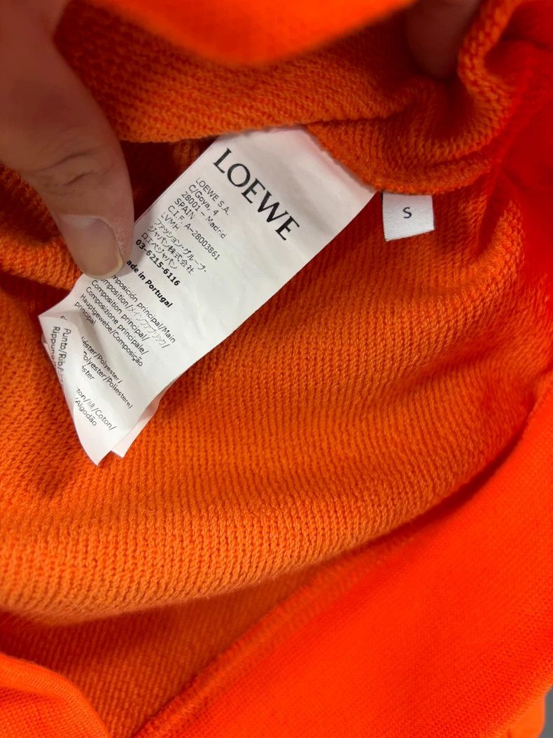 Loewe LOEWE Pure color Logo leather patch hoodie Size US S / EU 44-46 / 1 - 4 Thumbnail