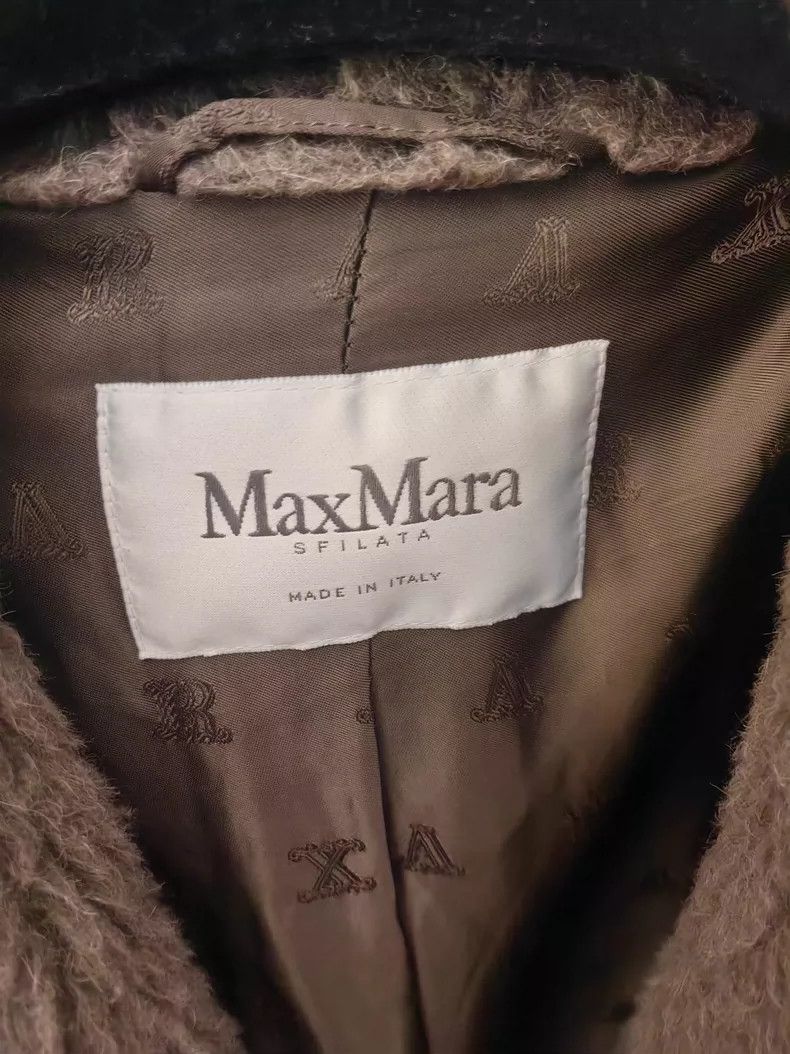 Max Mara Max Mara Short dark green teddy coat Size S / US 4 / IT 40 - 3 Thumbnail