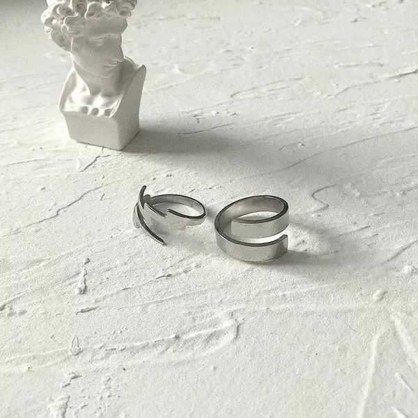 Japanese Brand Retro punk rings Size ONE SIZE - 4 Thumbnail