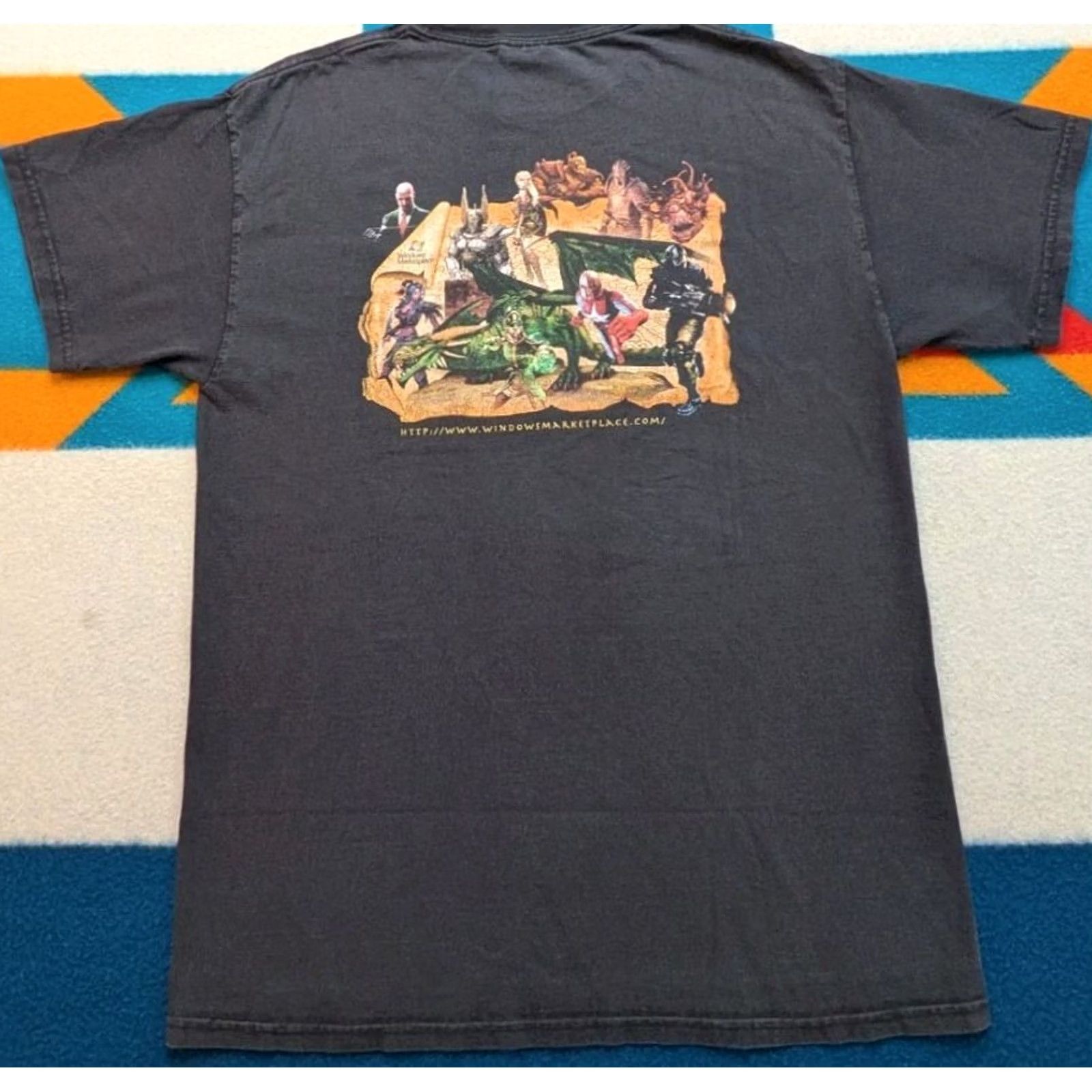 Halo VINTAGE Microsoft Shirt Medium Mens Captain America Halo Hitman PC Gaming 90s Size US M / EU 48-50 / 2 - 3 Thumbnail