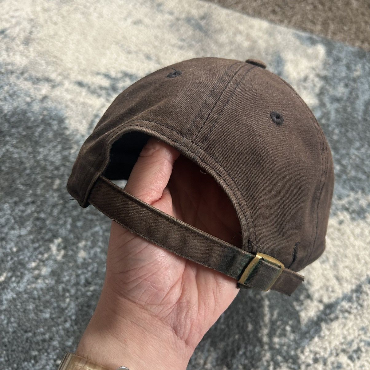 Vfiles VFiLES UNSTRUCTURED DAD CAP HAT DiSTRESSED SUN FADED WASHED Size ONE SIZE - 4 Thumbnail