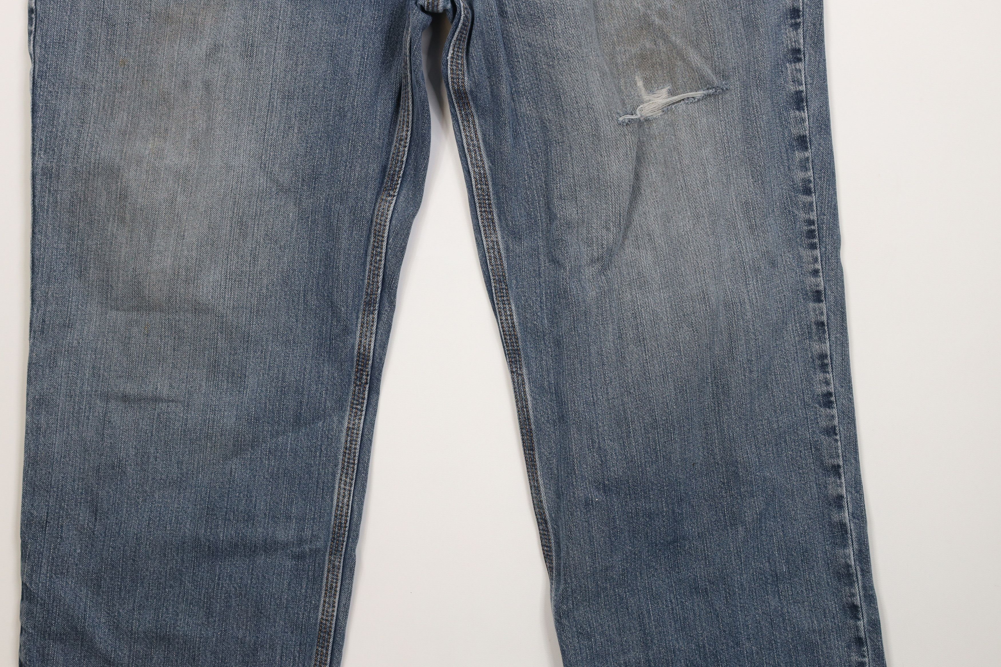 Carhartt Vintage Y2K Carhartt Relaxed Fit Wide Leg Denim Jeans Blue Size US 40 / EU 56 - 4 Thumbnail