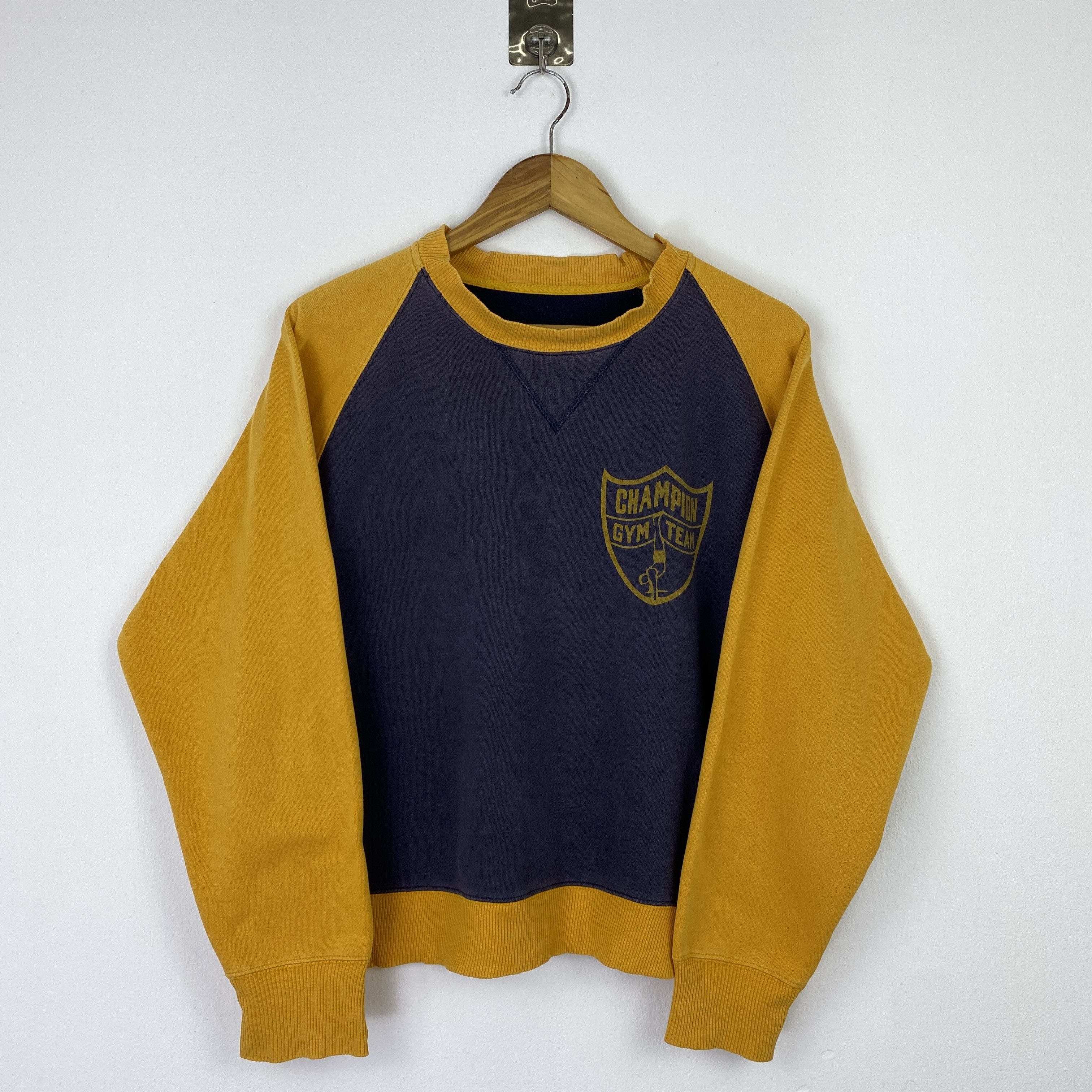 Champion Vintage 80s Champion Gym Team Pullover Sweatshirt SH0475 Size US L / EU 52-54 / 3 - 1 Thumbnail