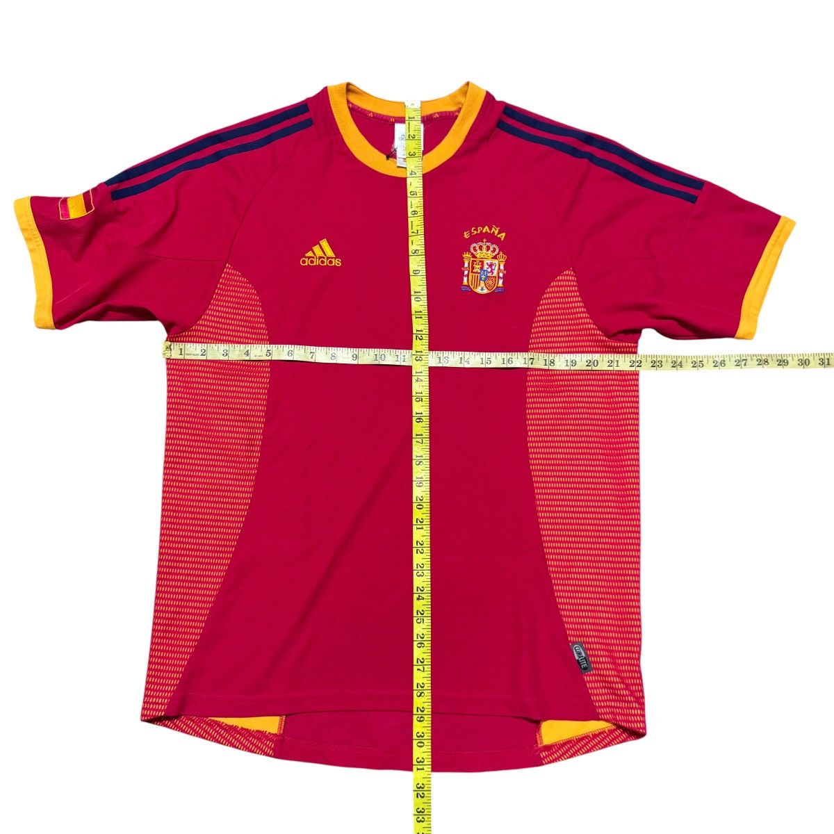 Adidas Vintage Spain Jersey 2002 Size US L / EU 52-54 / 3 - 3 Thumbnail