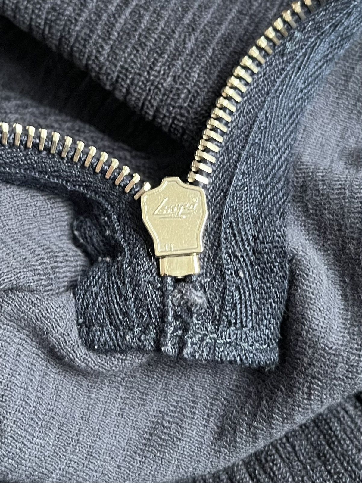 Designer × Orlebar Brown Orlebar Brown Men Blue Teddy Texture Zip Sweatshirt Size US M / EU 48-50 / 2 - 23 Thumbnail