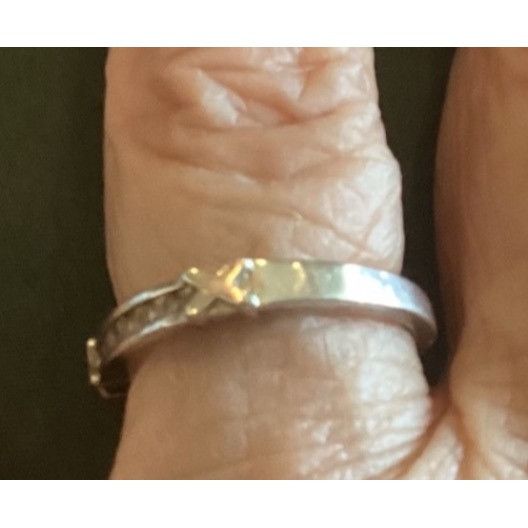 Other Cubic Zirconia or Glass 925 Sterling Wedding Set W/X Sz 8.75 Size ONE SIZE - 15 Thumbnail