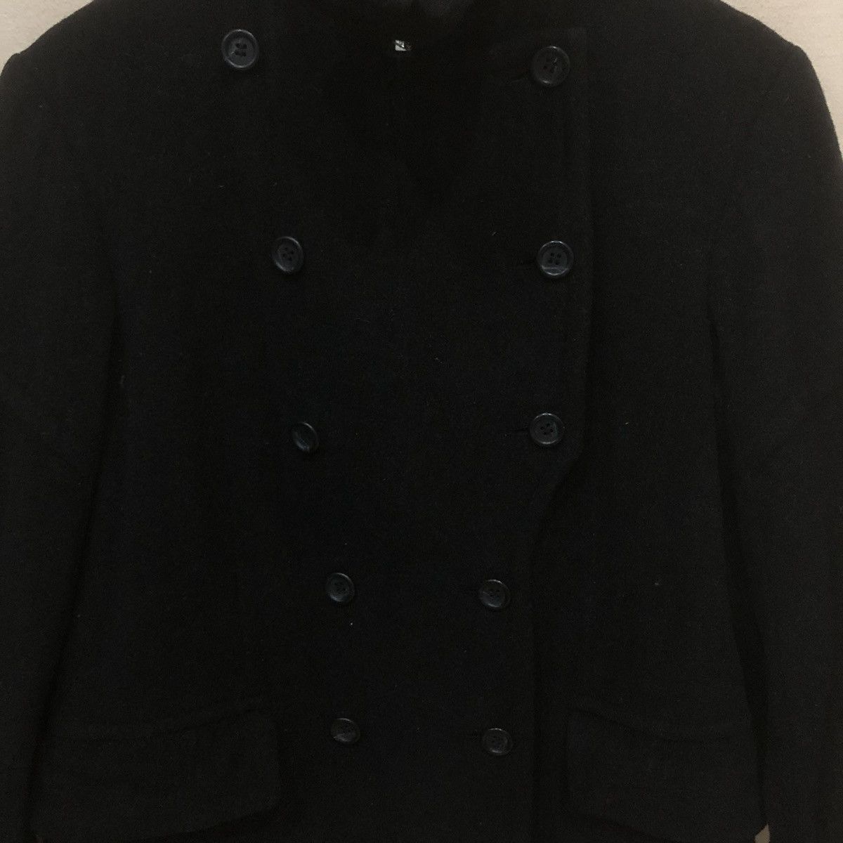 Dries Van Noten Wool Double Breast Peacoat Size XS / US 0-2 / IT 36-38 - 5 Thumbnail