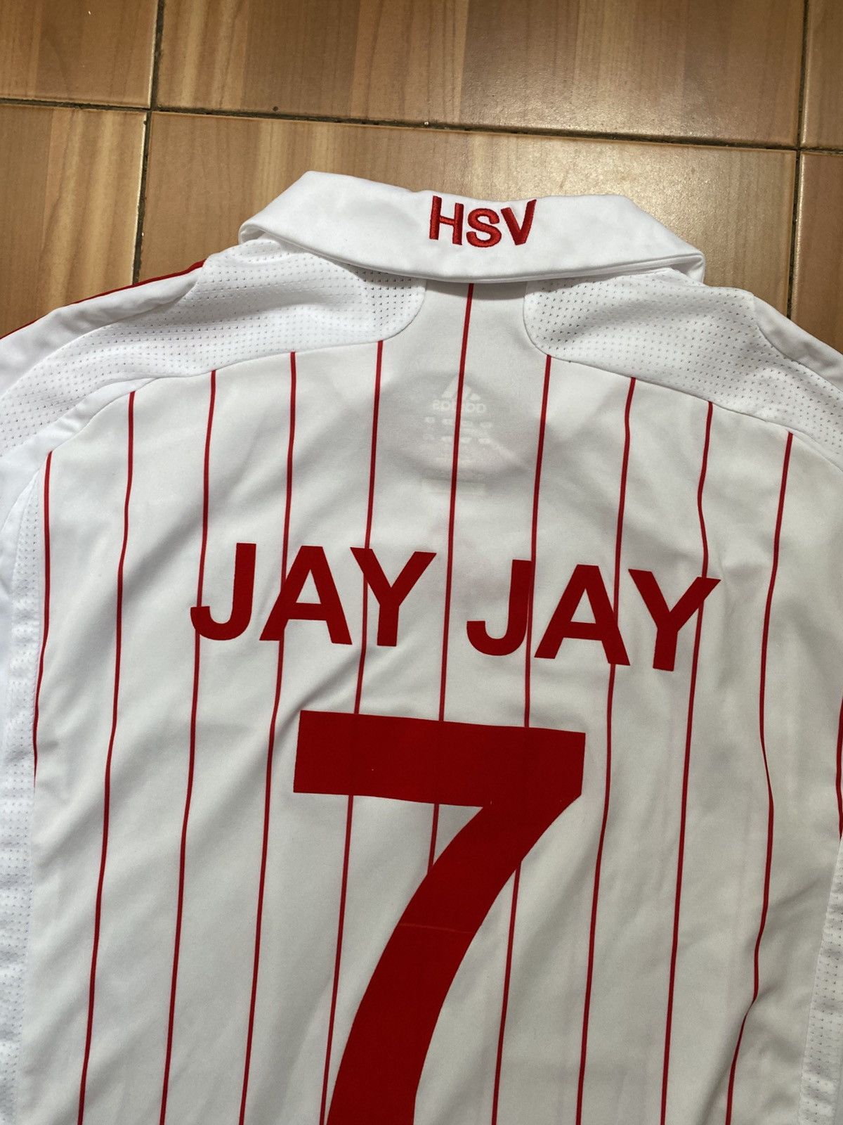 Adidas Adidas Hamburg SV 2007 Home Football Shirt #7 Size US S / EU 44-46 / 1 - 11 Thumbnail