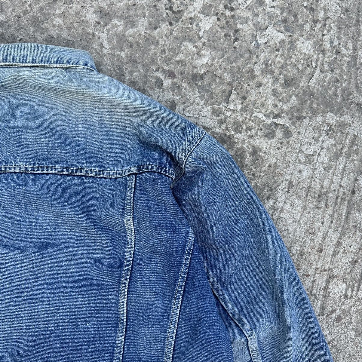 Wellensteyn Vintage Western Denim Jacket Wellness Y2K 80-90s Size US L / EU 52-54 / 3 - 13 Thumbnail