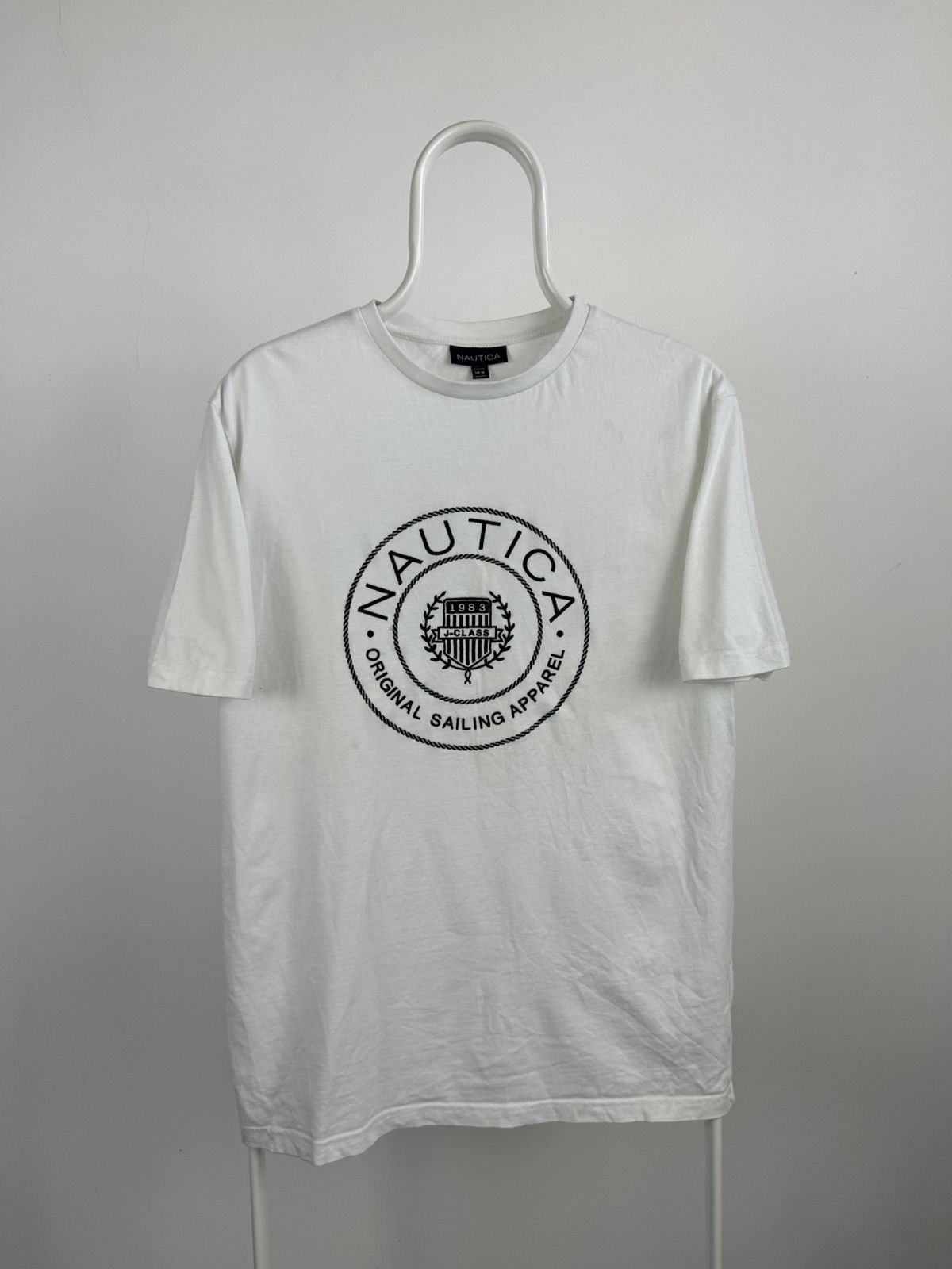 Nautica Nautica Original Sailing Apparel Big Logo Tee Size US M / EU 48-50 / 2 - 1 Thumbnail