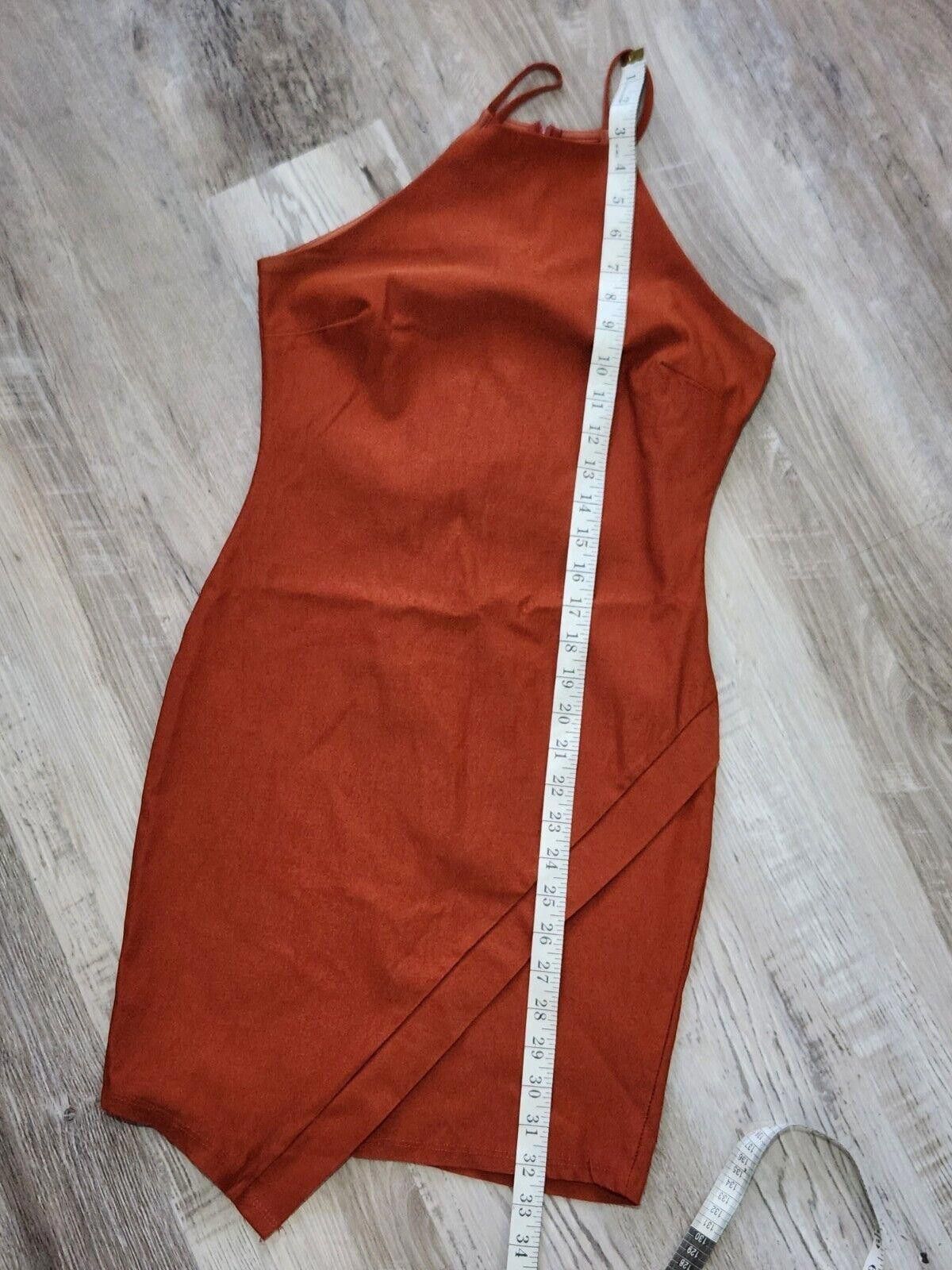 Designer The Vintage Shop Dress medium Burned Orange Bodycon high Size M / US 6-8 / IT 42-44 - 6 Thumbnail