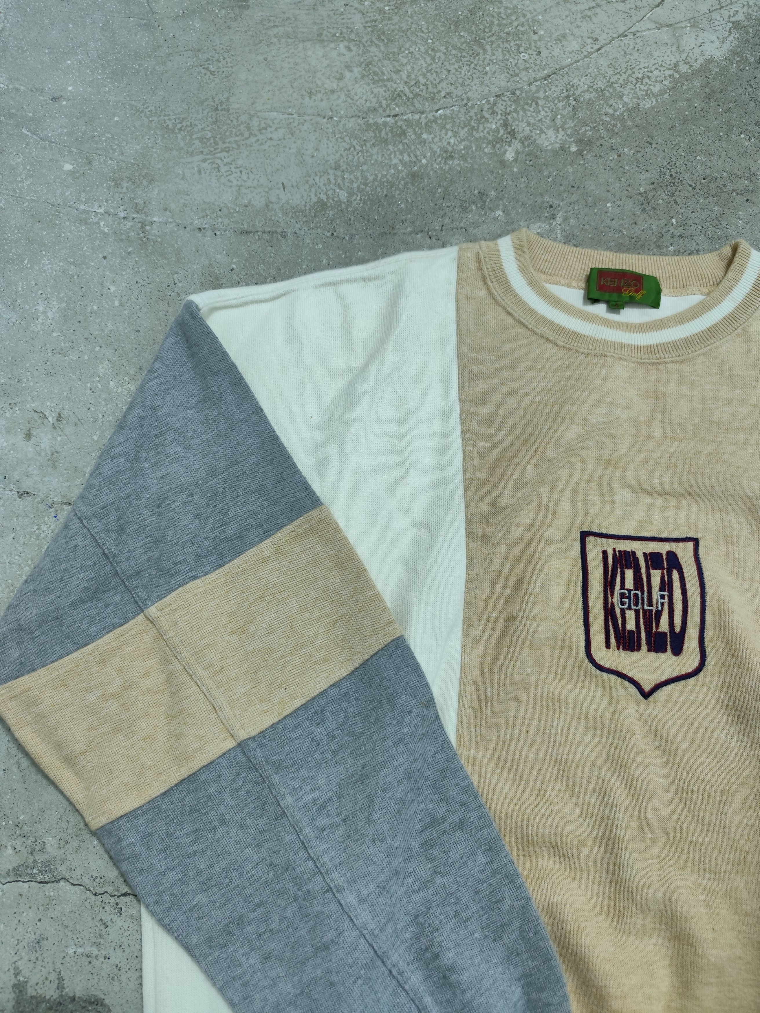 Kenzo Vintage 90s kenzo golf baggy sweater Size US L / EU 52-54 / 3 - 2 Thumbnail