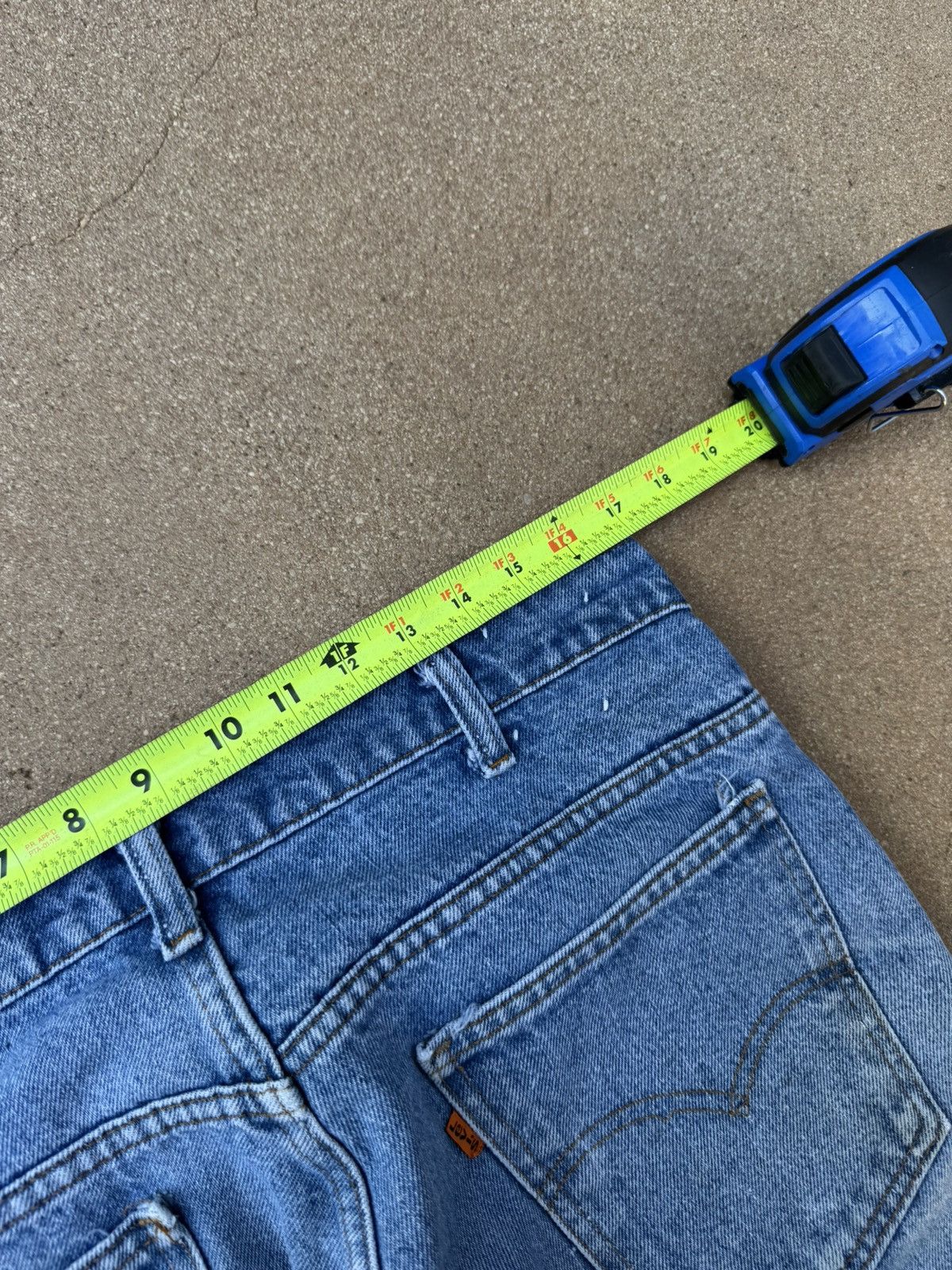 Levi's Vtg 80’s Levi’s 684 Orange Tab Bellbottom Flare Jeans 34x29 Size US 34 / EU 50 - 9 Thumbnail