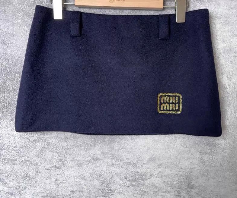 Miu Miu MIU MIU women's short skirt Size 27" / US 4 / IT 40 - 1 Thumbnail