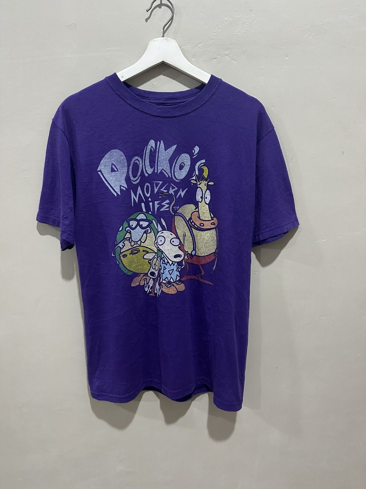 Nickelodeon Vintage x Rockos Modern Life x Tshirt x Cartoon Size US M / EU 48-50 / 2 - 1 Thumbnail