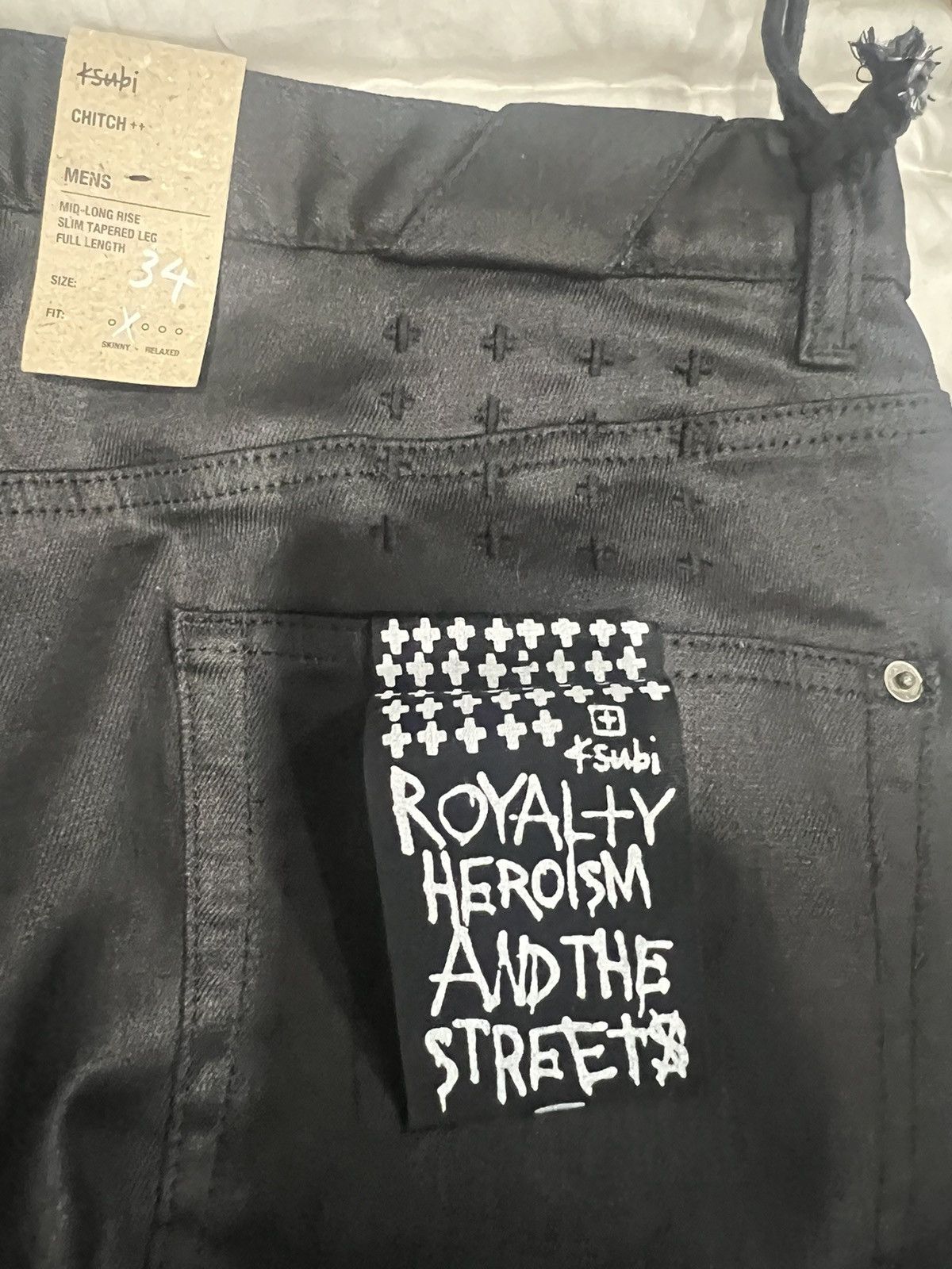 Ksubi Ksubi Waxed Denim Size US 34 / EU 50 - 5 Thumbnail