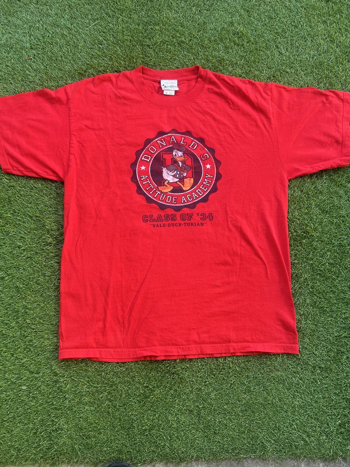 Disney intage 90s 00s Disney Donald Duck T Shirt Size US XXL / EU 58 / 5 - 1 Thumbnail