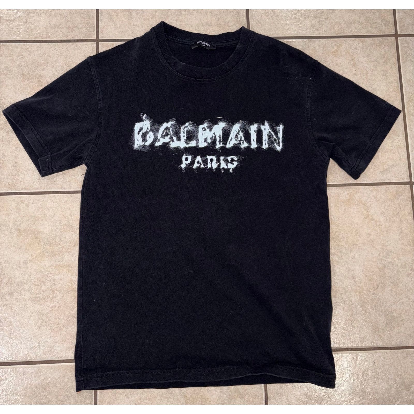 Balmain Balmain Paris shirt men’s small black short sleeve Size US S / EU 44-46 / 1 - 1 Thumbnail