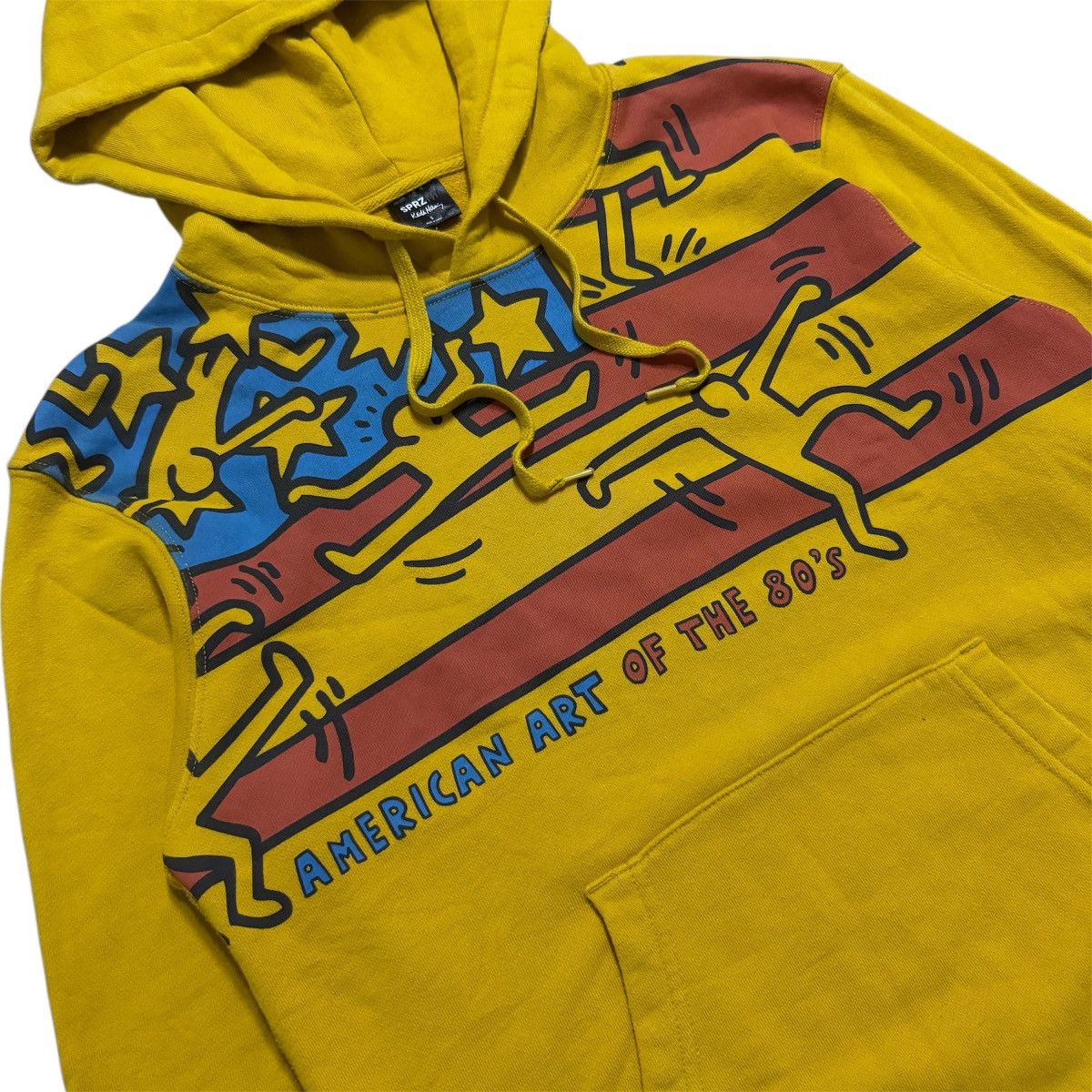 Keith Haring Rare !! Keith Haring American Art of the 80’s hoodie Size US S / EU 44-46 / 1 - 1 Thumbnail