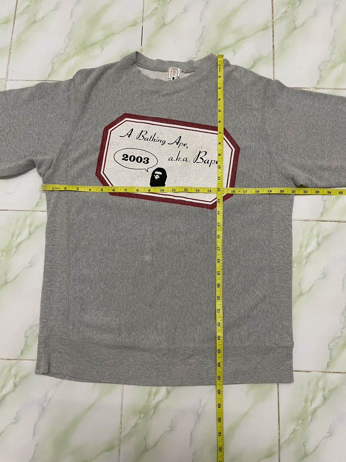 Bape 2003 A Bathing Ape Aka Bape Sweatshirt Size US M / EU 48-50 / 2 - 17 Thumbnail