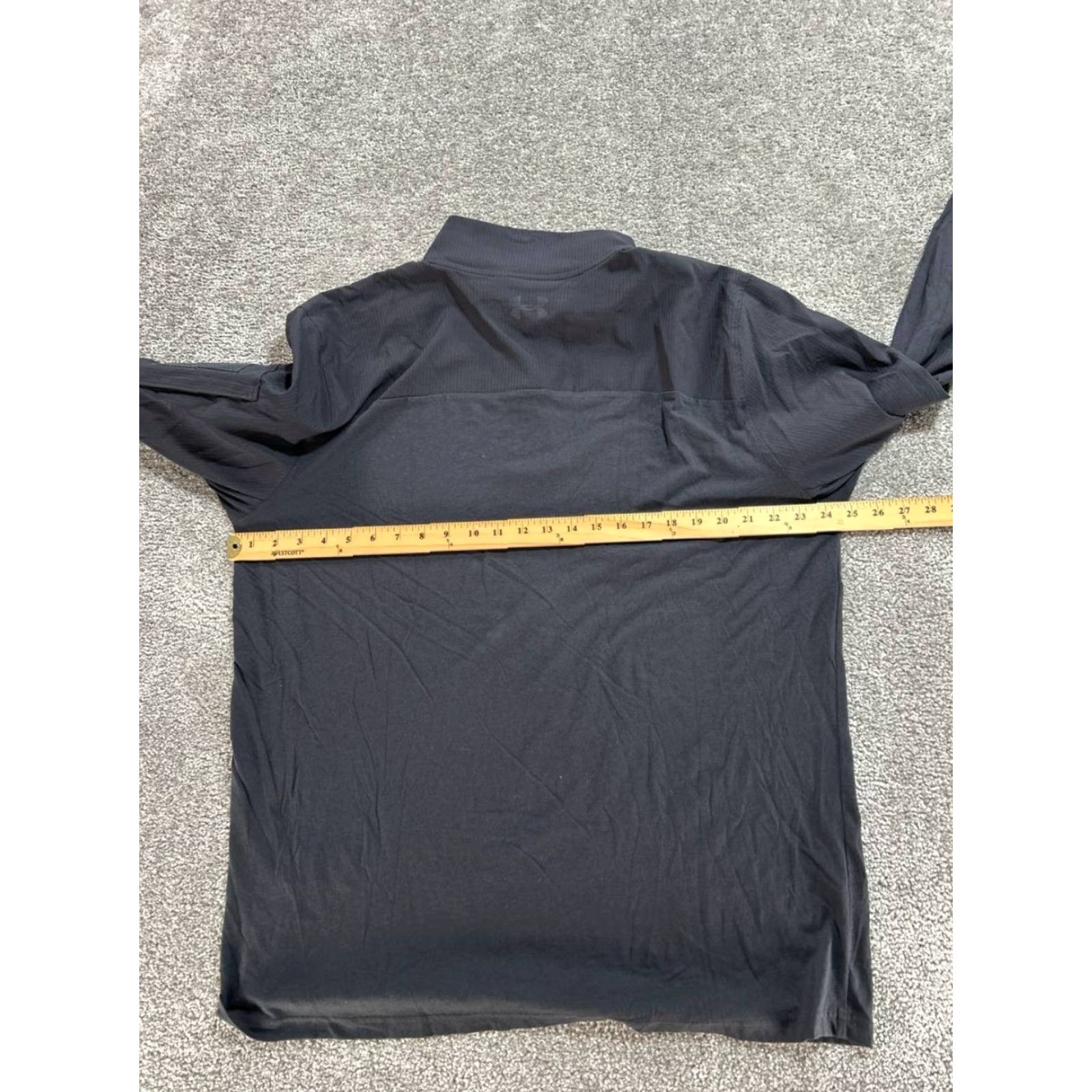 Under Armour Under Armour Sweater Mens XXL Black Tactical Quarter Zip Shirt Pullover Winter Casual Logo Mens XXL Black Size US XXL / EU 58 / 5 - 7 Thumbnail