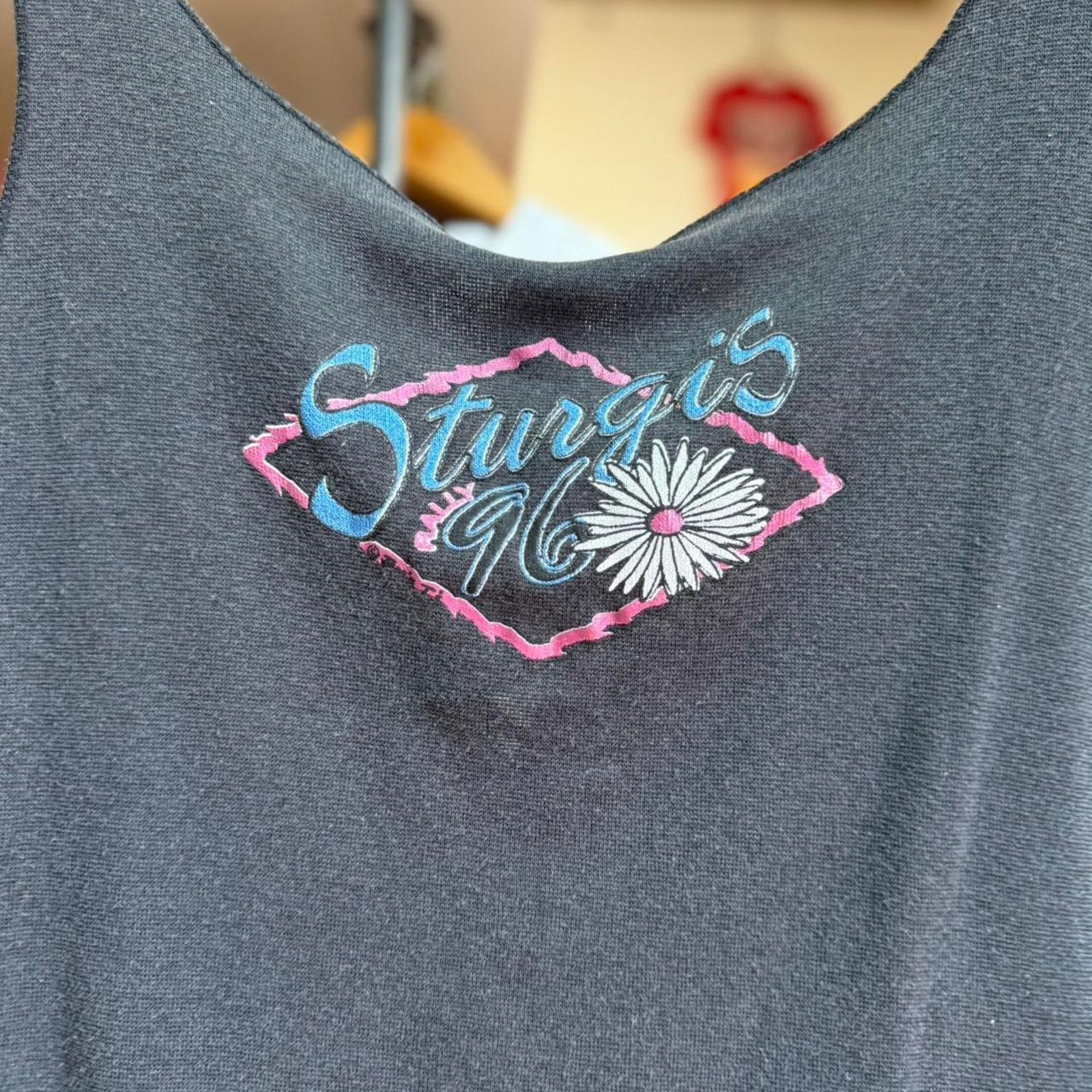 Vintage Vintage 90s Sturgis Biker Motorcycle Tank Top Size US L / EU 52-54 / 3 - 5 Thumbnail