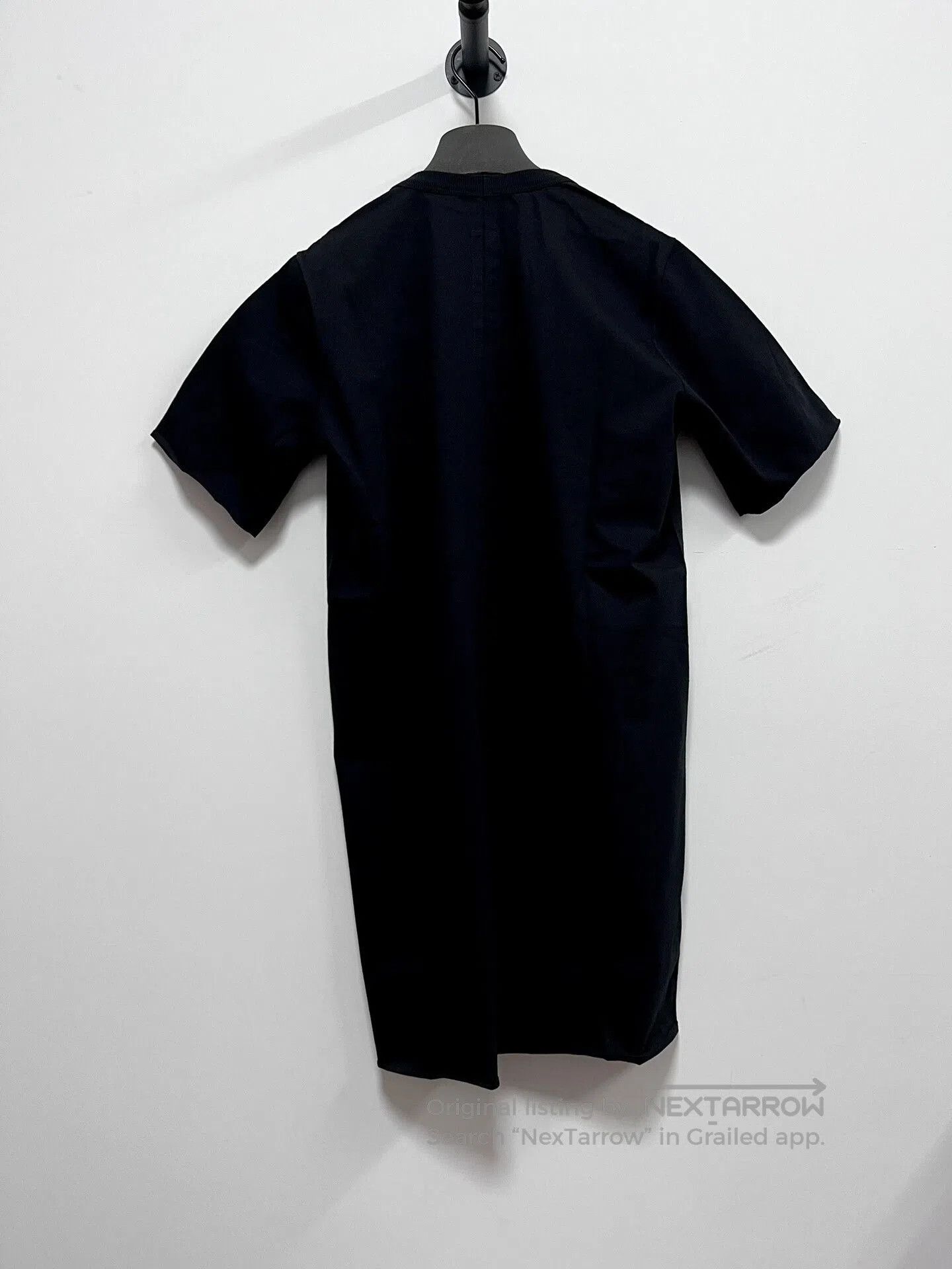Rick Owens Rick Owens Black Short Sleeve T. Size US M / EU 48-50 / 2 - 3 Thumbnail