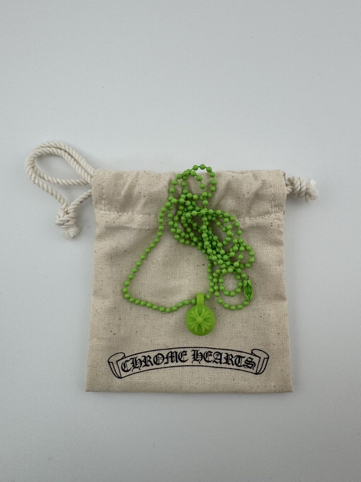 Chrome Hearts Chrome Hearts Silichrome Maltese Cross Ball Charm Green NEW! Size ONE SIZE - 2 Thumbnail