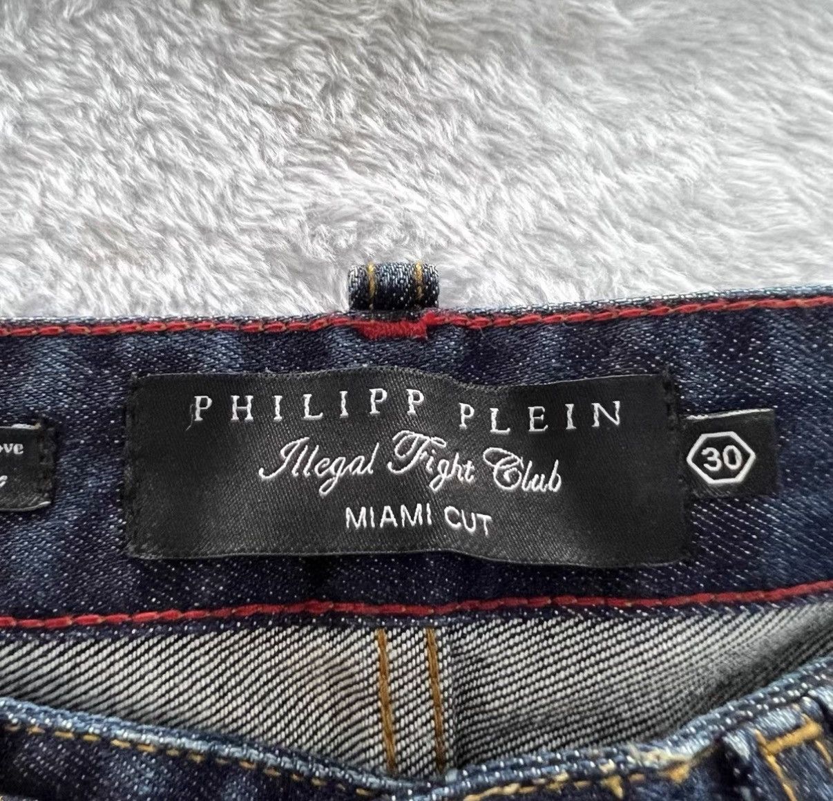 Philipp Plein Philipp Plein Dark Blue Denim Shorts J41 Size US 30 / EU 46 - 3 Thumbnail