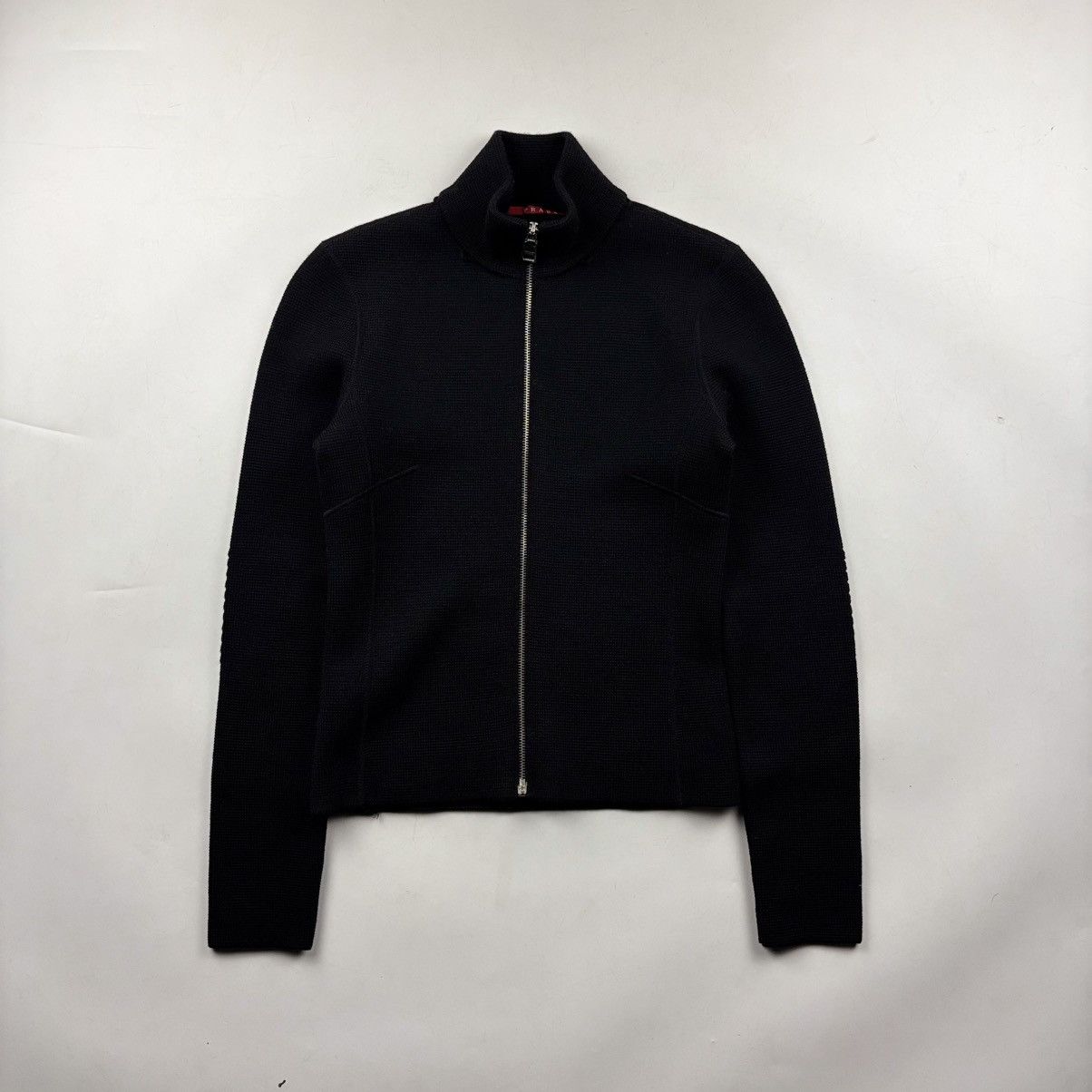 Prada Prada Sports Wool Zip Up Jacket Size XS / US 0-2 / IT 36-38 - 2 Thumbnail