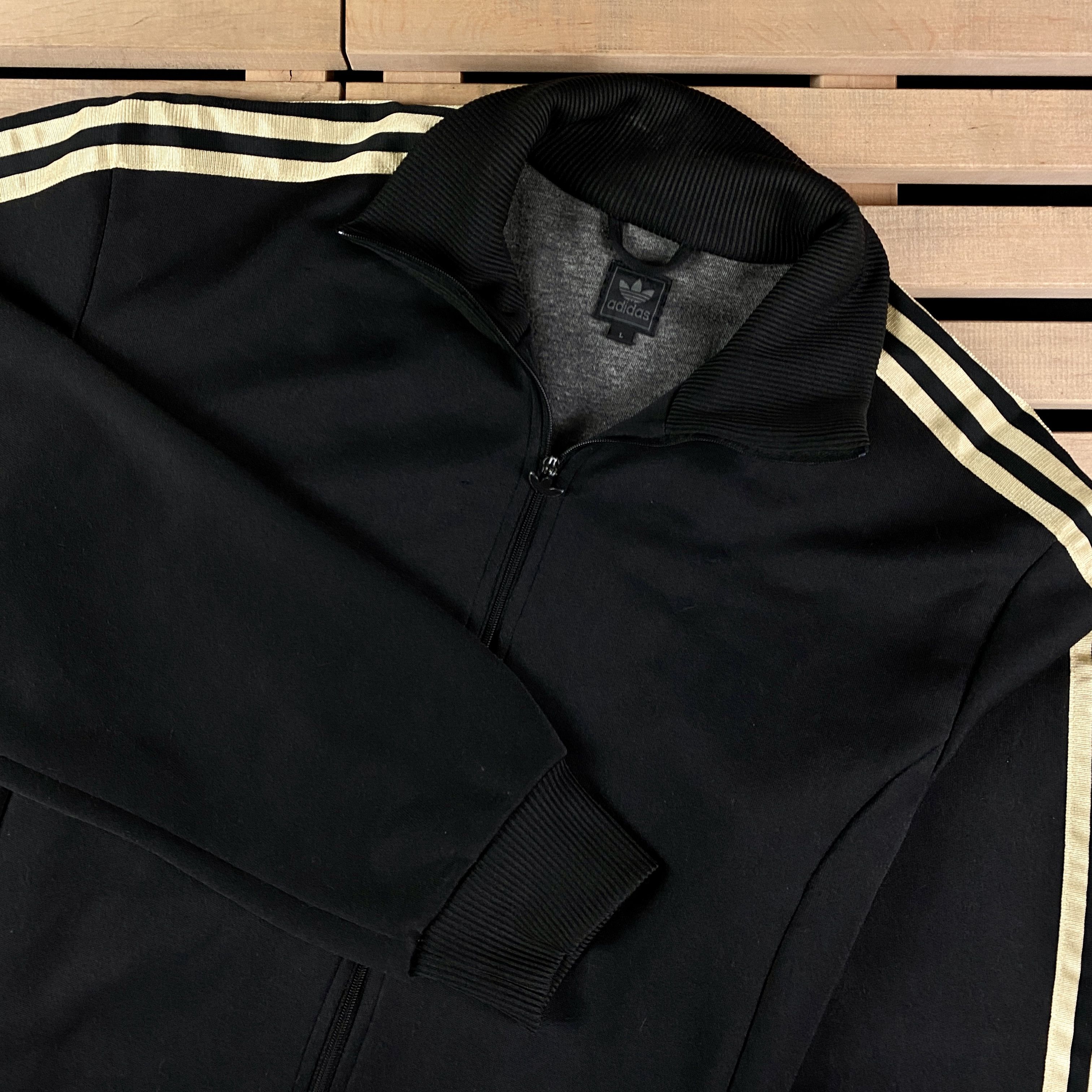 Adidas × Vintage Mens Bomber Track Jacket Adidas Vintage Size L Size US L / EU 52-54 / 3 - 2 Thumbnail
