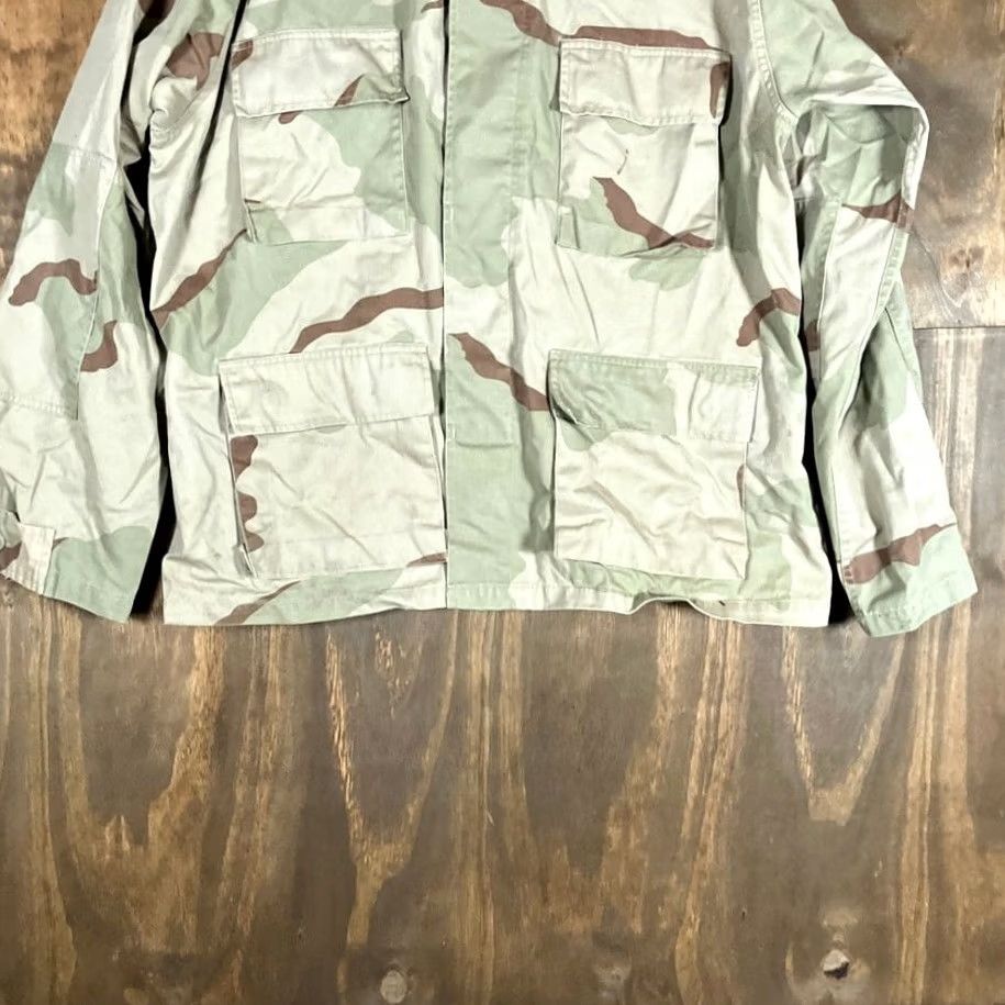 Vintage VINTAGE U.S Armed Forces Mens Coat Tan DCU Camouflage BDU Uniform Large Regular Jacket Men Tan DCU BDU Coat Size US L / EU 52-54 / 3 - 3 Thumbnail