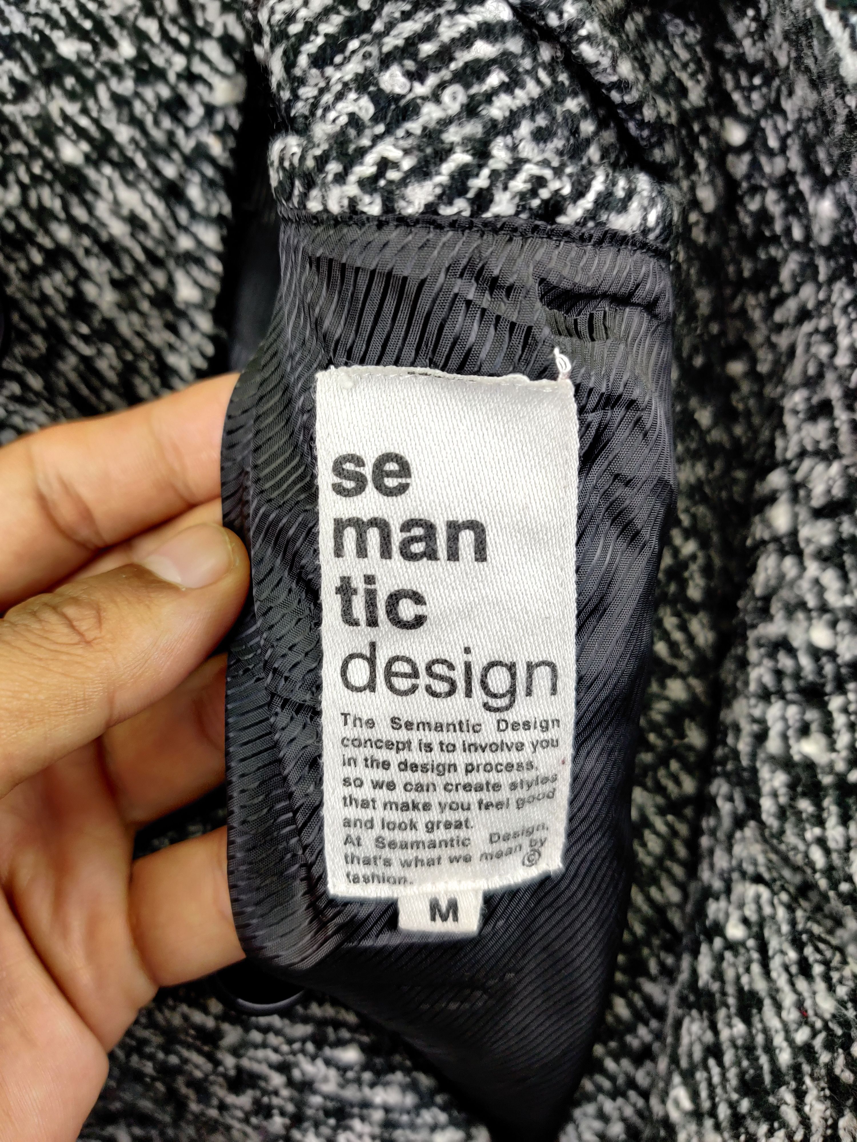semanticdesign Semantic Design Double Breasted Belted Long Coat Size M / US 6-8 / IT 42-44 - 11 Thumbnail