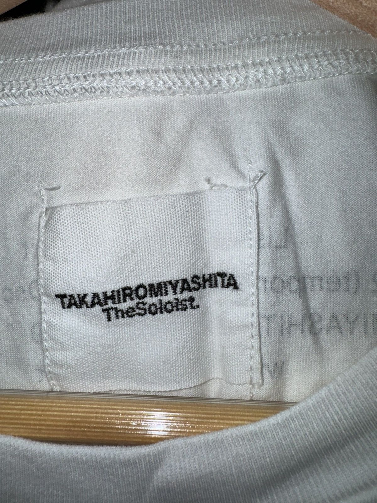 Takahiromiyashita The Soloist. TAKAHIROMIYASHITA THESOLOIST. White Charles Peterson T-Shirt Size US M / EU 48-50 / 2 - 7 Thumbnail