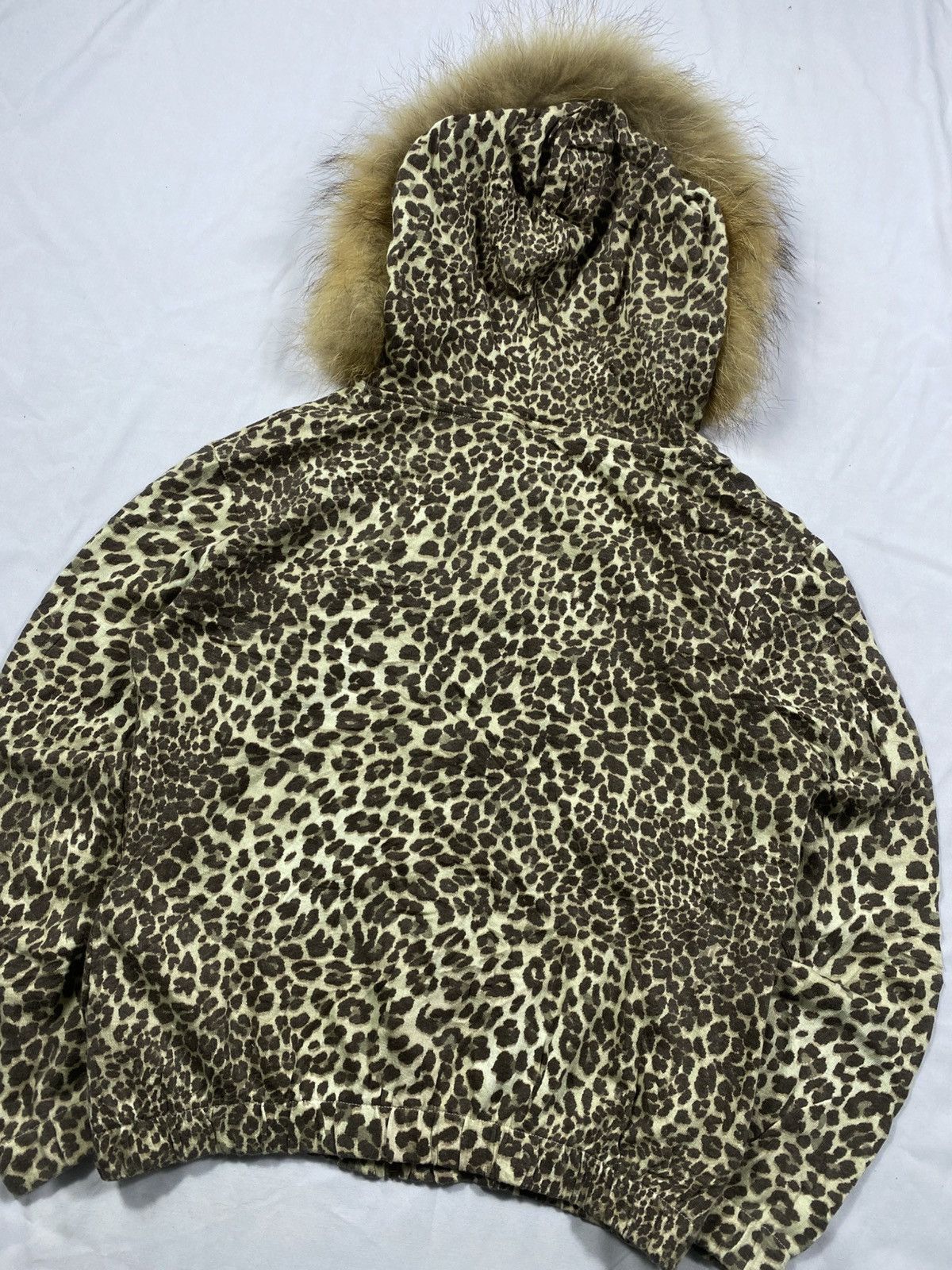 If Six Was Nine Japanese Bsk Faux Fur Leopard zip Hoodie lgb style Size US M / EU 48-50 / 2 - 4 Thumbnail