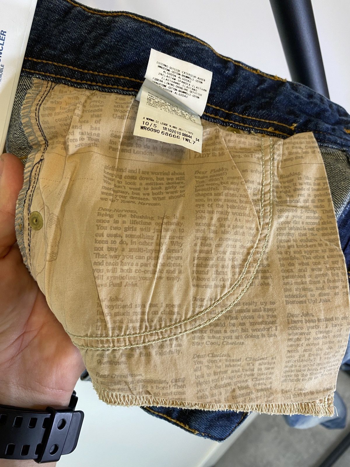 John Galliano Galliano Distressed Blue Jeans Denim Pants Size US 31 - 14 Thumbnail