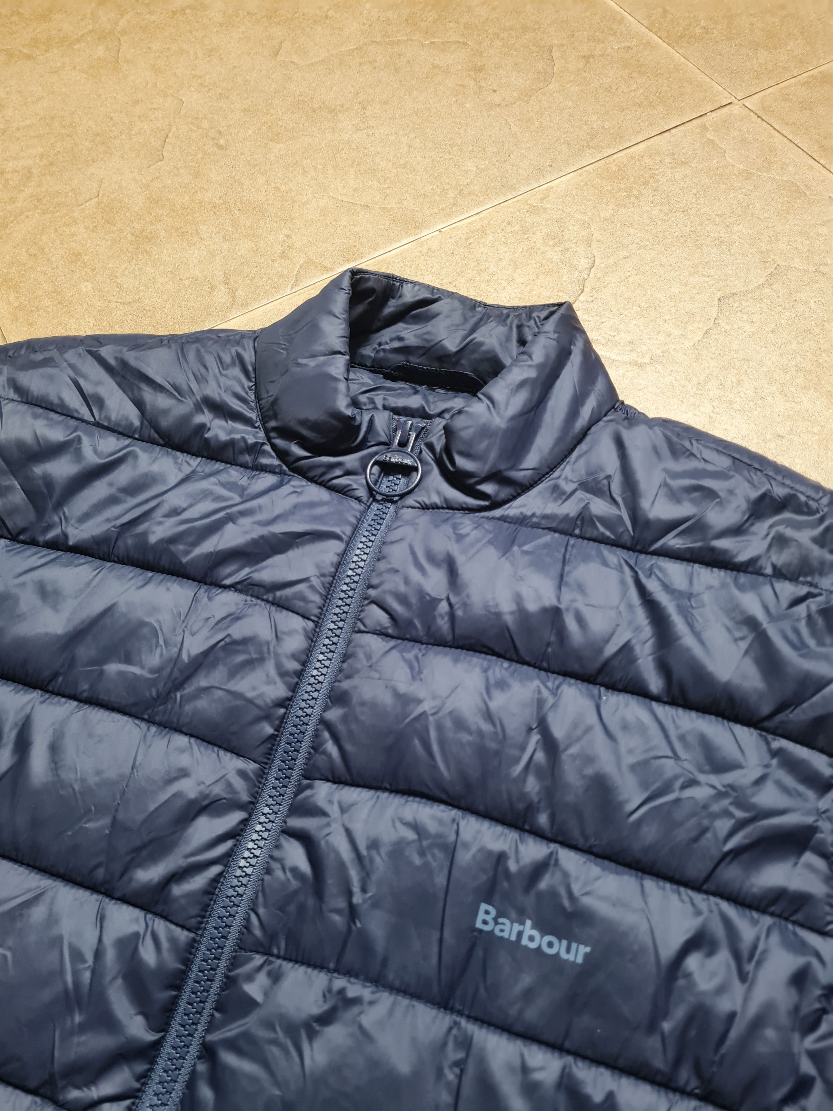 Barbour Jackets Navy Blue Barbour Full Zip Puffer Fibtre down Coat Size US M / EU 48-50 / 2 - 7 Thumbnail