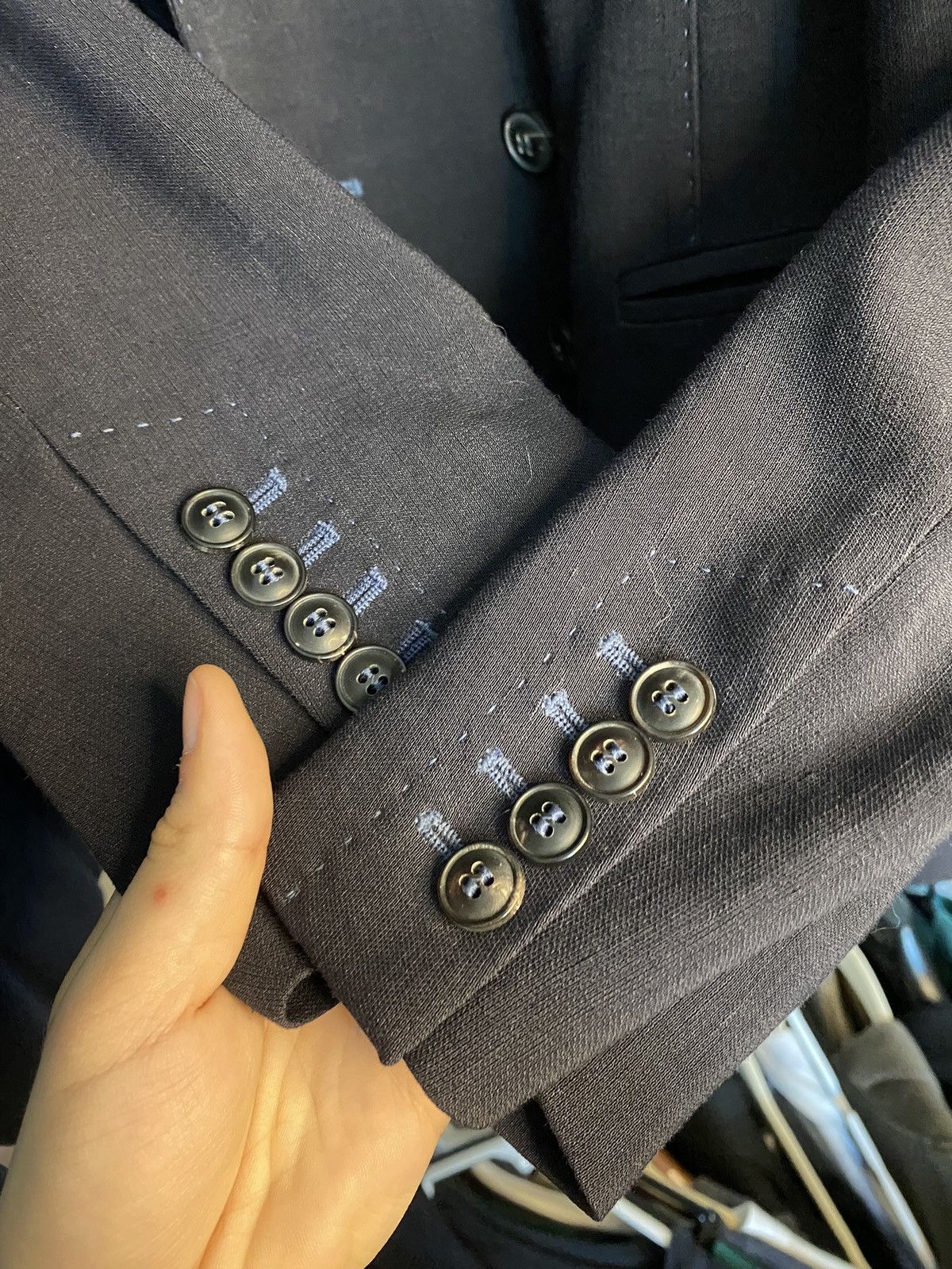 John Varvatos John Varvatos Runway Blazer Officer Blue Size 52S - 5 Thumbnail