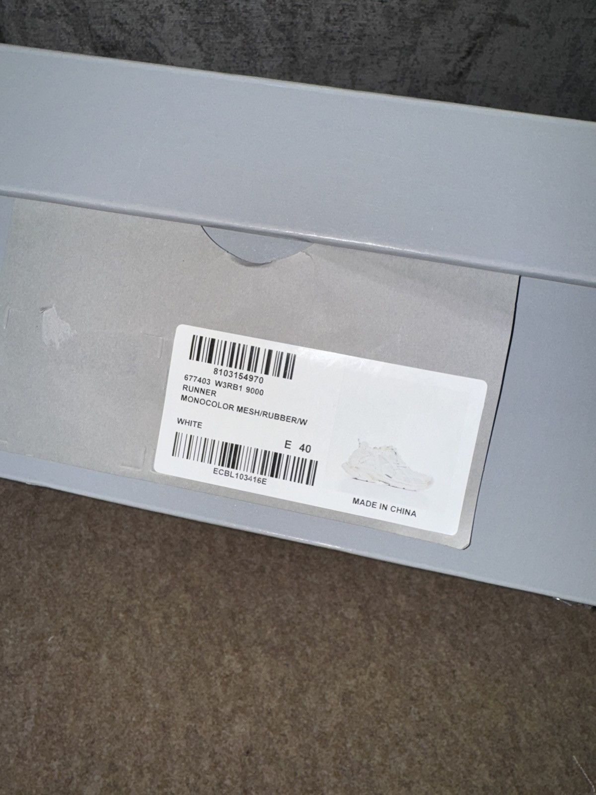 Balenciaga Balenciga runner white size us 8 Size US 8 / EU 41 - 16 Thumbnail