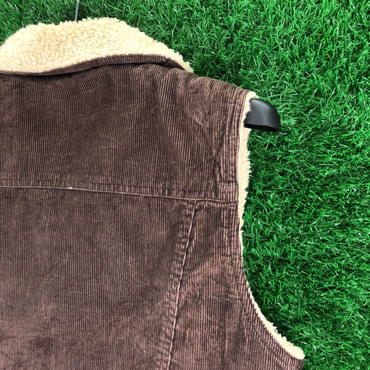 L.L. Bean L.L Bean Corduroy Sherpa Lining Women Vest Size XS / US 0-2 / IT 36-38 - 5 Thumbnail