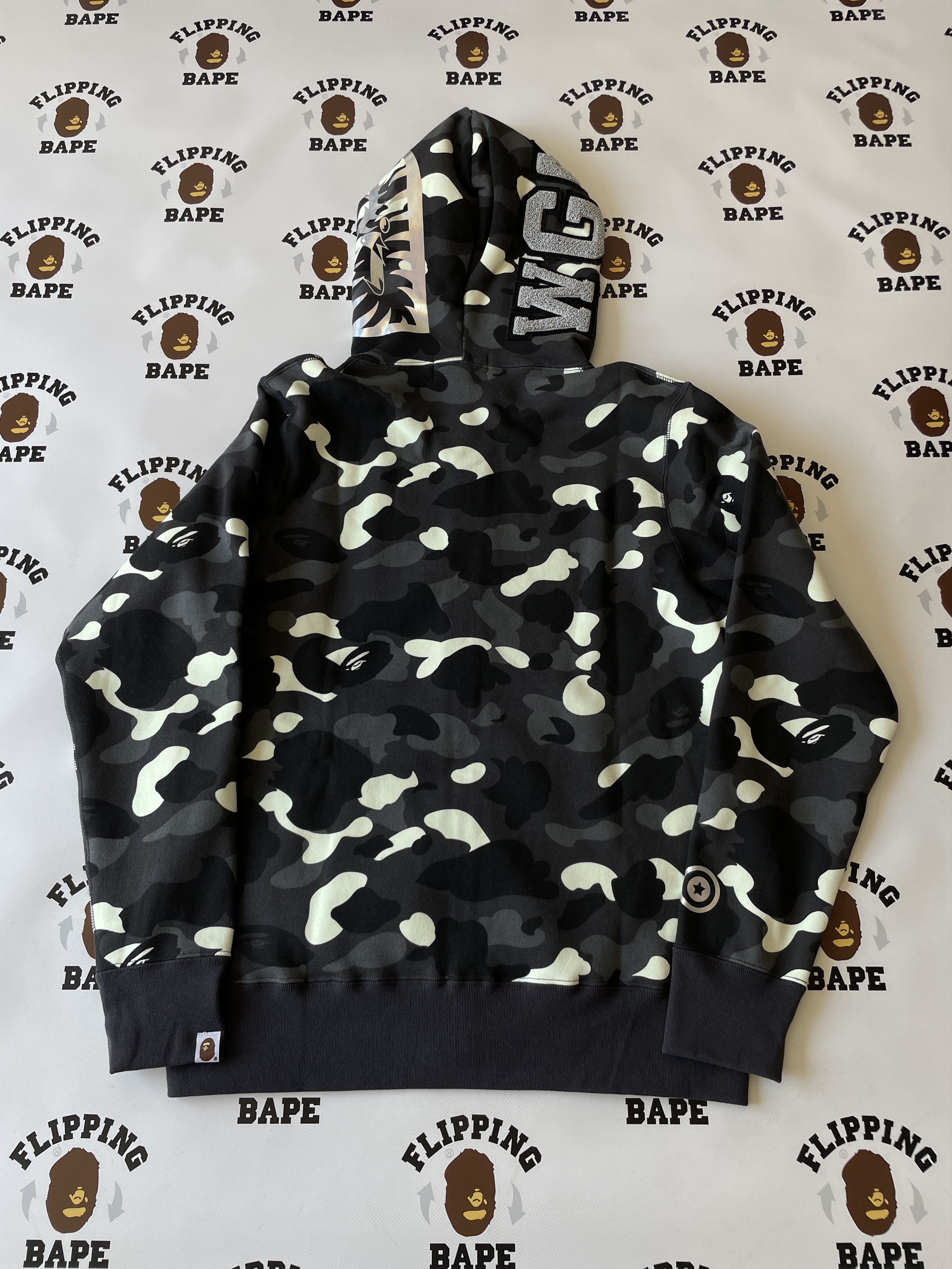 Bape BAPE CITY CAMO SHARK FULL ZIP HOODIE (SS24) Size US XL / EU 56 / 4 - 3 Thumbnail