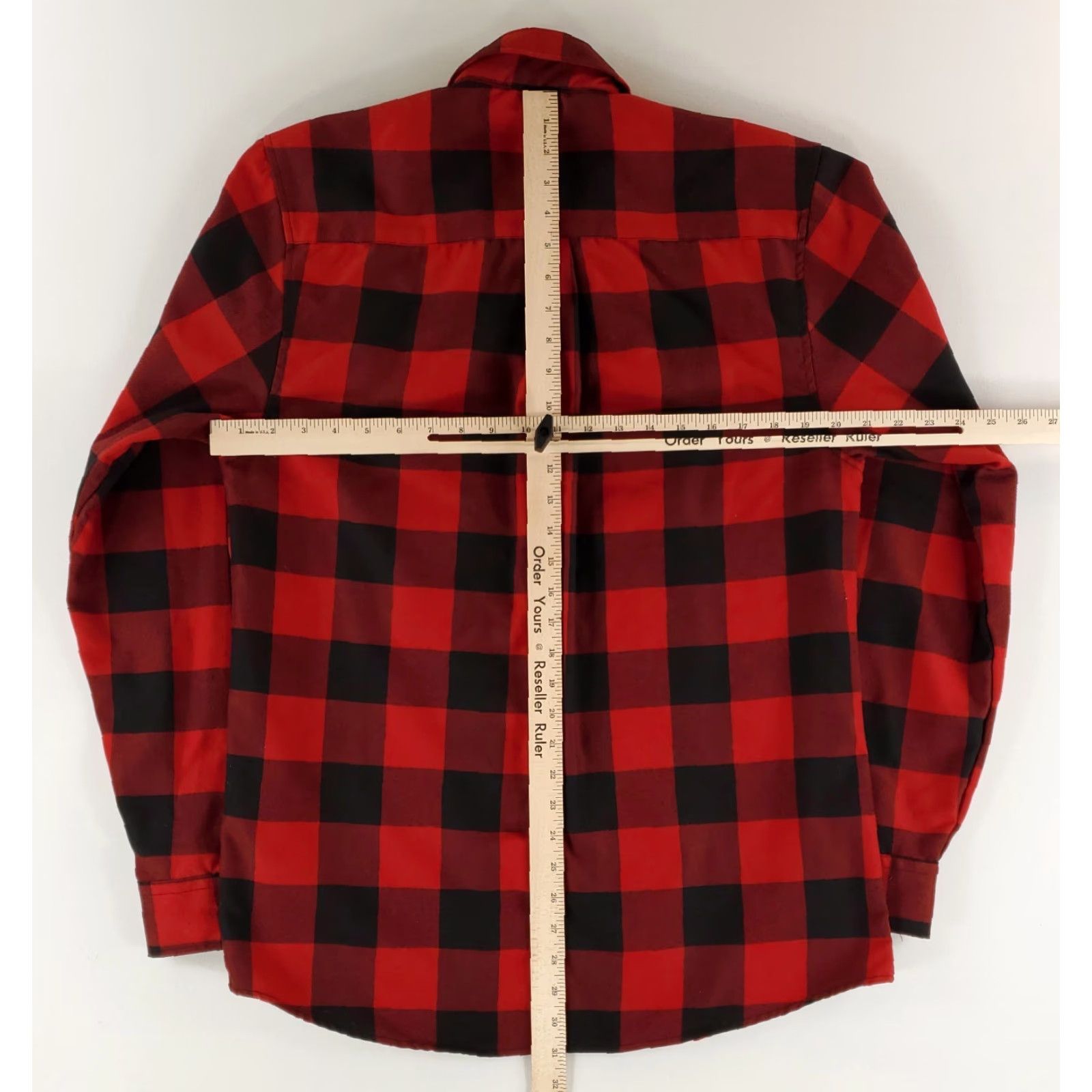 CO Dixxon Flannel Co Redrum Button Down Shirt Buffalo Check Long Sleeve Mens M Red Buffalo Check Flannel Shirt M Mens Size US M / EU 48-50 / 2 - 7 Thumbnail
