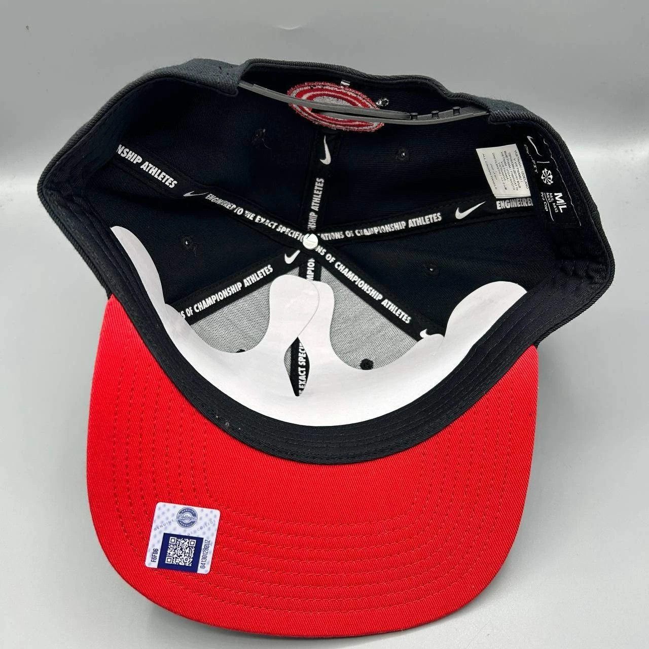 Nike Georgia Bulldogs x Nike Pro Hat Men M-L Dri-Fit Snap Back Size ONE SIZE - 2 Thumbnail